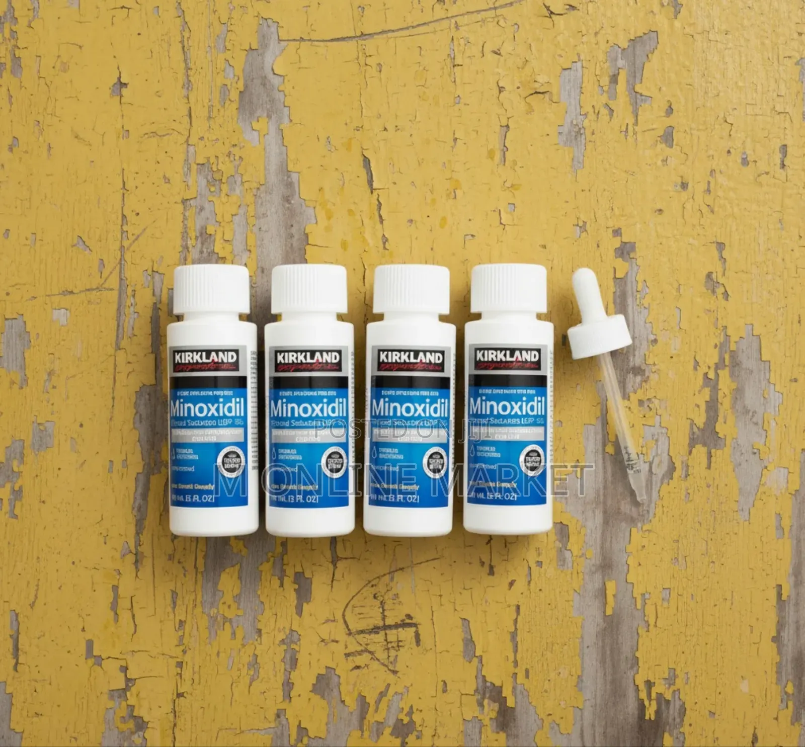 For Men's Hair Regrowth Minoxidil Is an Unscented, Non-Greasy Solution