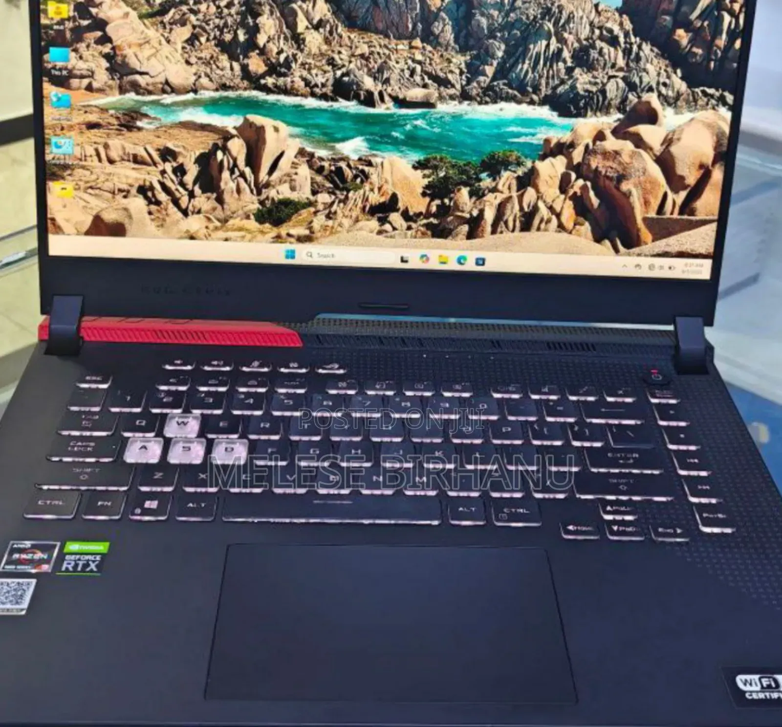 New Laptop Asus ROG Strix G16 G614 16GB AMD Ryzen 9 SSD 2T