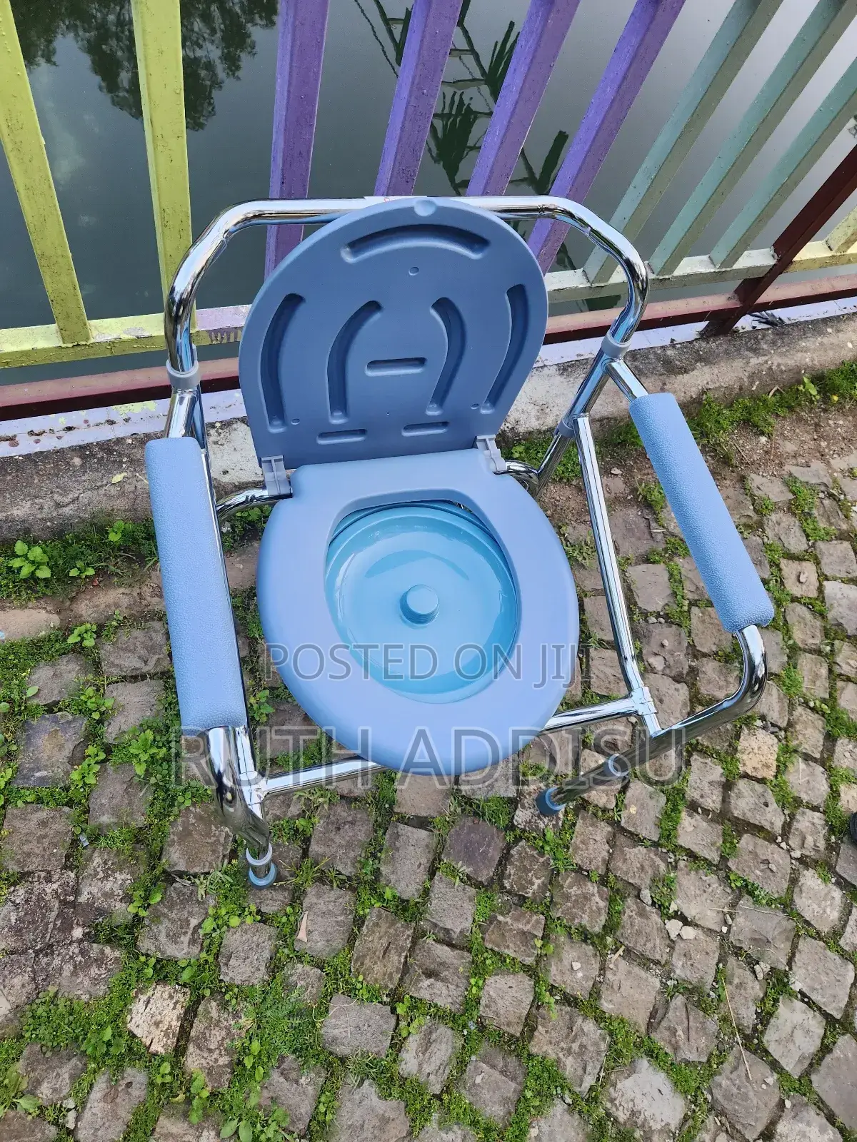 Disability Commode Chair延用medical Toilet Chair輕鬆almunium Chair New