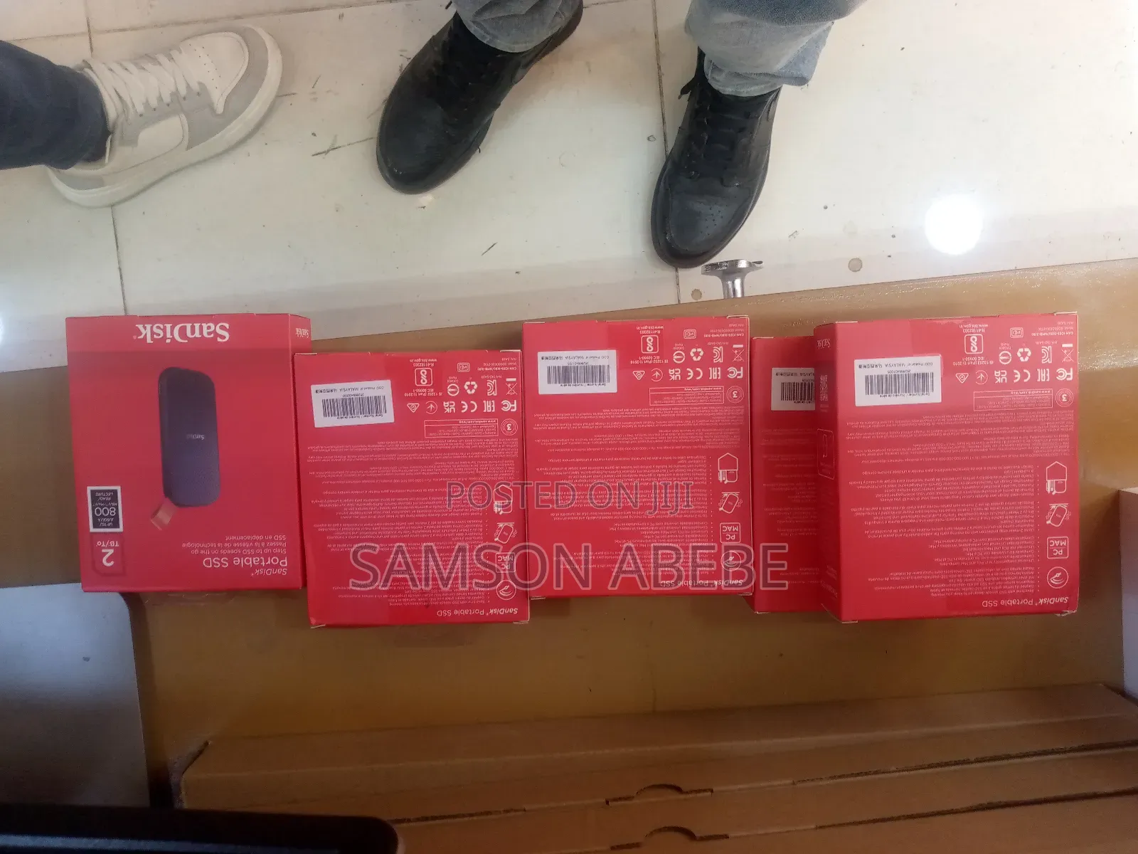 Sandisk 2 Tb Portable External SSD Drive