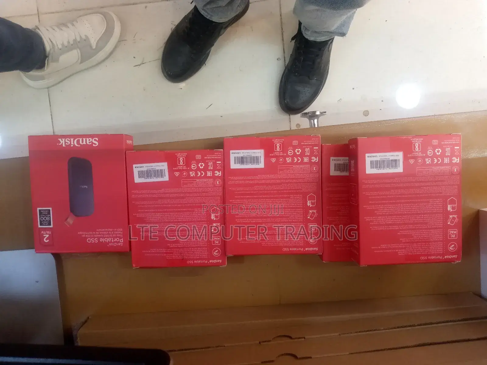 Sandisk 2 Tb Portable External SSD Drive