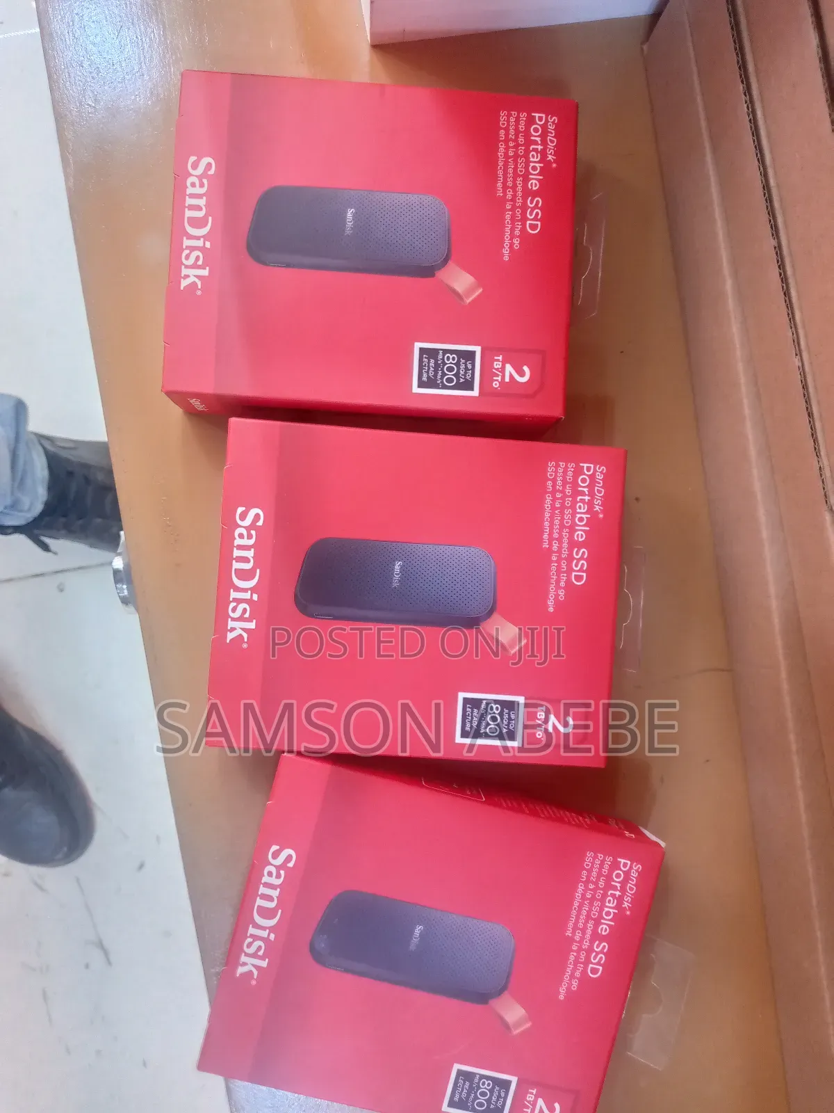 Sandisk 2 Tb Portable External SSD Drive