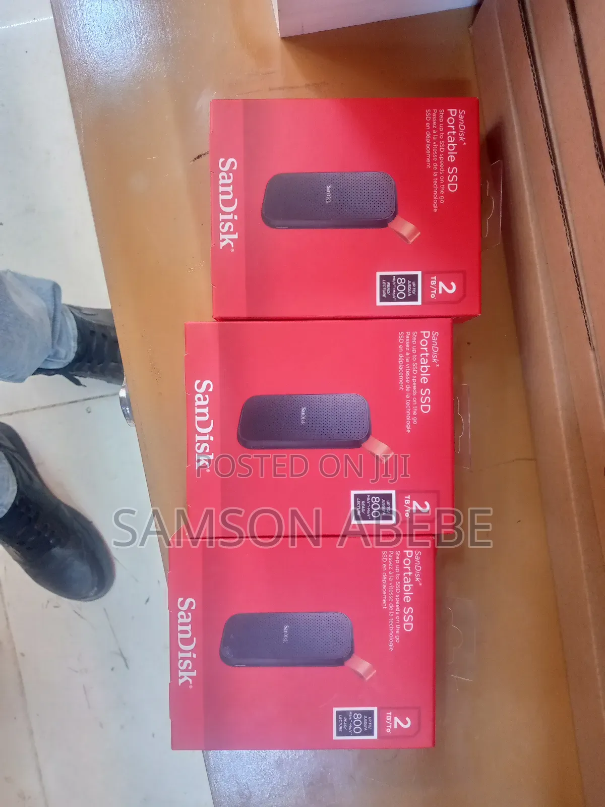 Sandisk 2 Tb Portable External SSD Drive