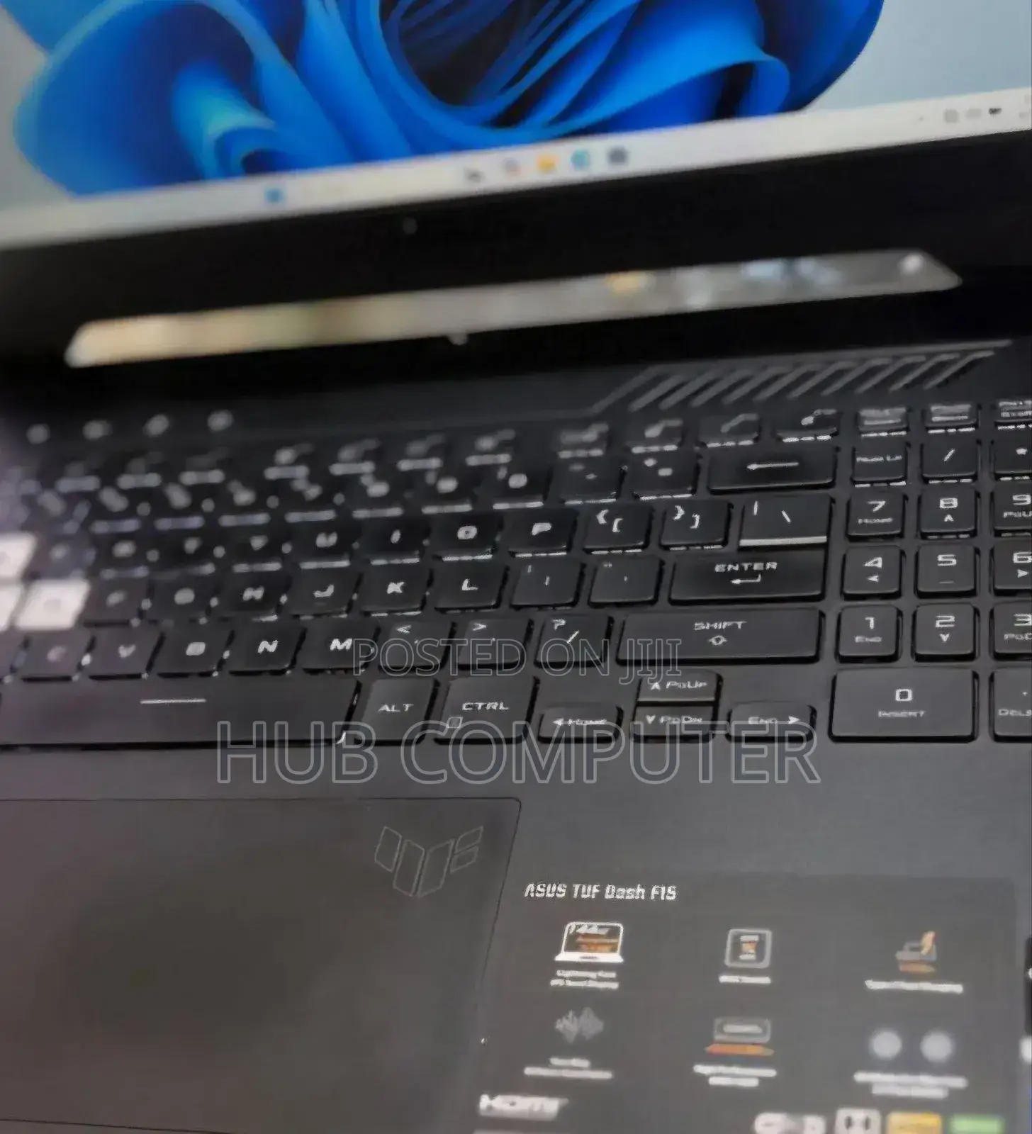 New Laptop Asus TUF Dash F15 32GB Intel Core I7 SSD 1T