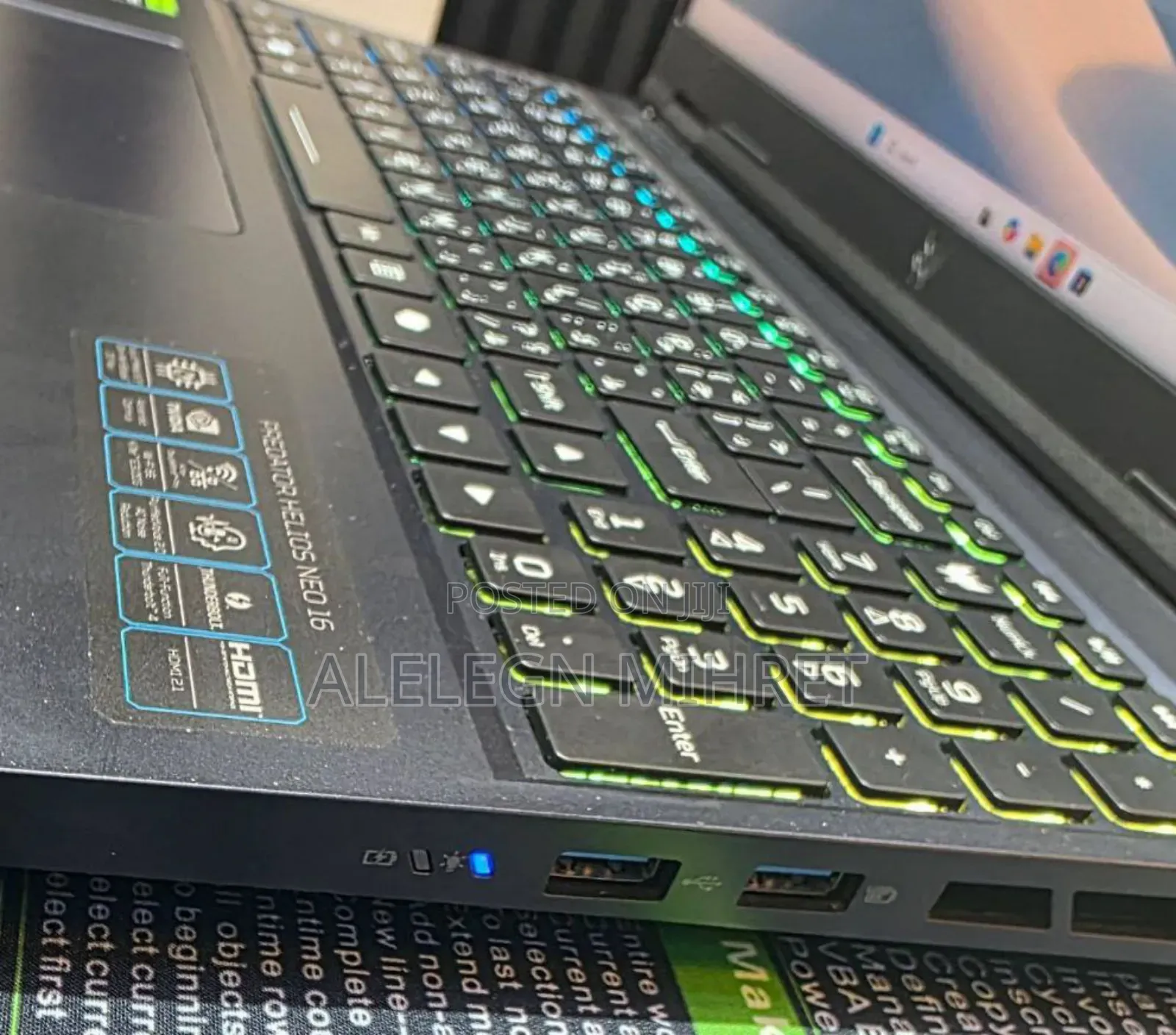 New Laptop Acer Predator Helios Neo 16 16GB Intel Core i9 SSD 1T