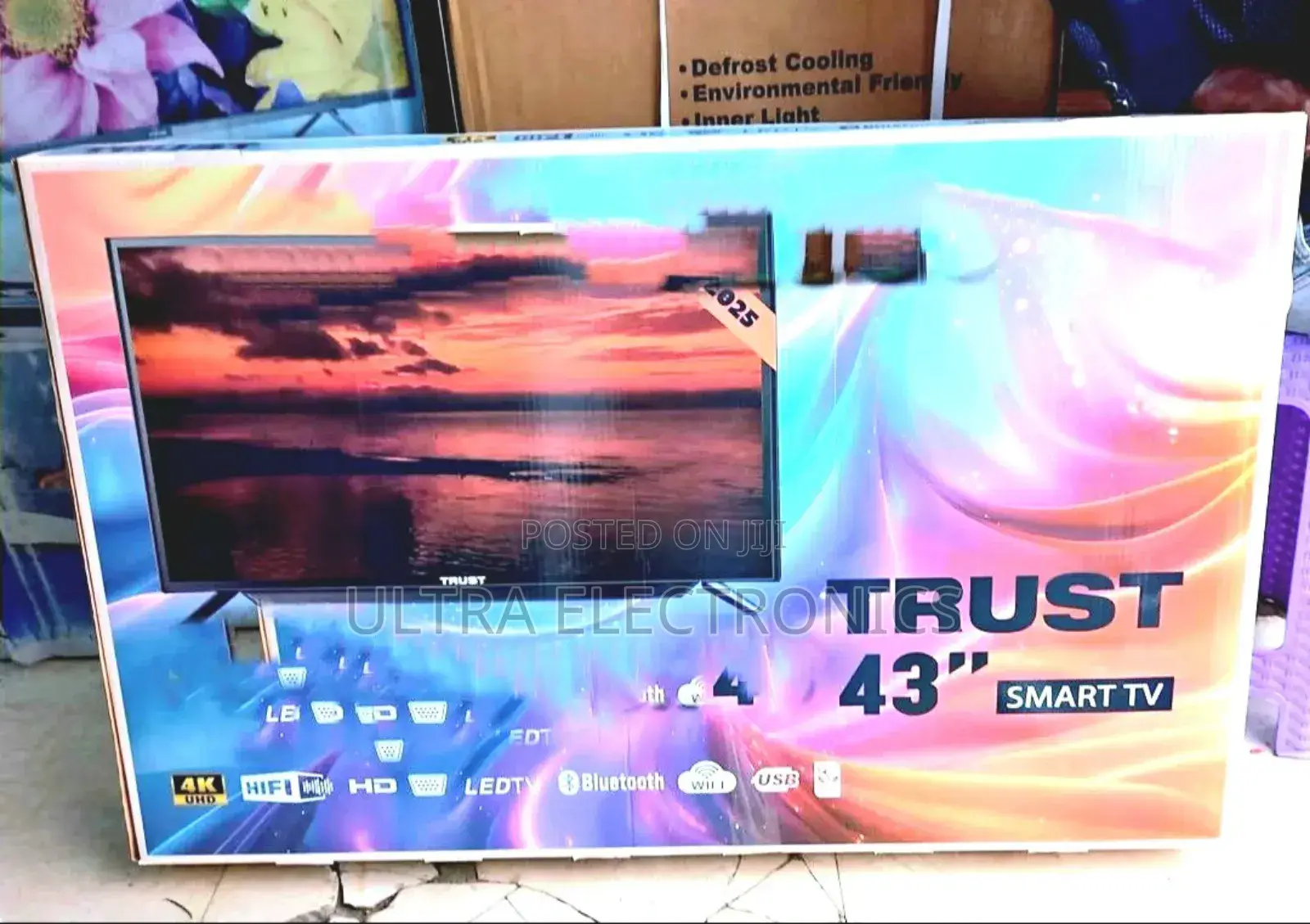 Trust 43 Inch Smart Double Glass Tv 2025