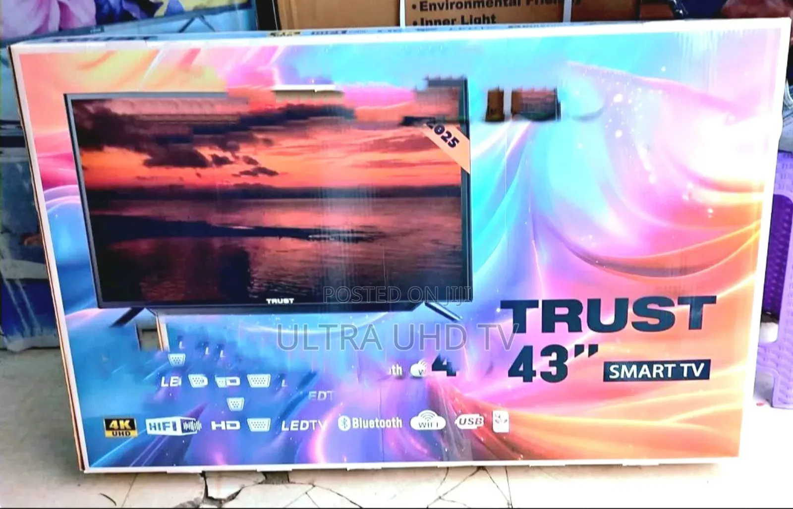 Trust 43 Inch Smart Double Glass Tv 2025