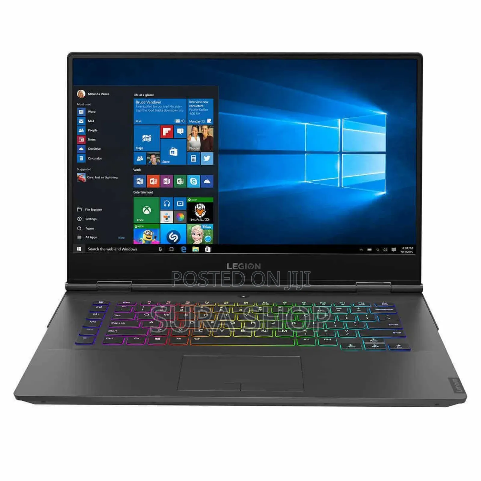 New Laptop Lenovo Legion Y740 16GB Intel Core I7 SSD 512GB