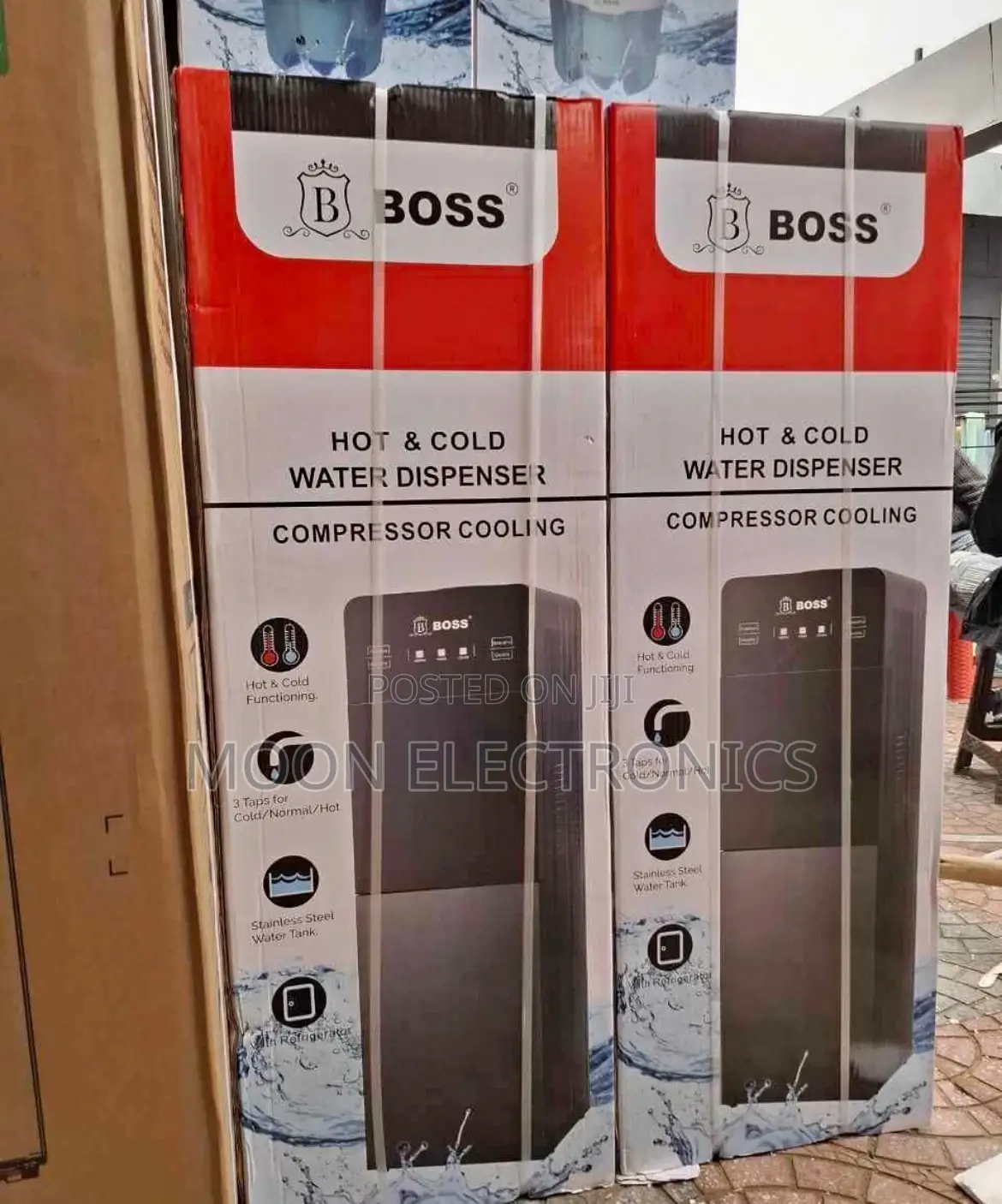 Boss Water Dispenser – Hot, Cold Normal Water Anytime!