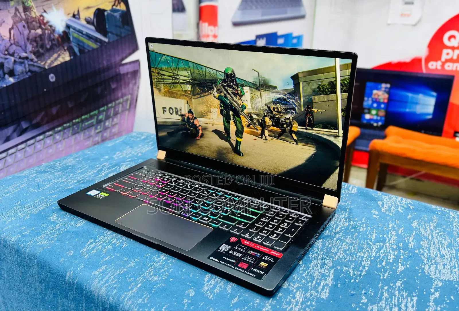 New Laptop MSI GS75 Stealth 16GB Intel Core I7 SSD 512GB