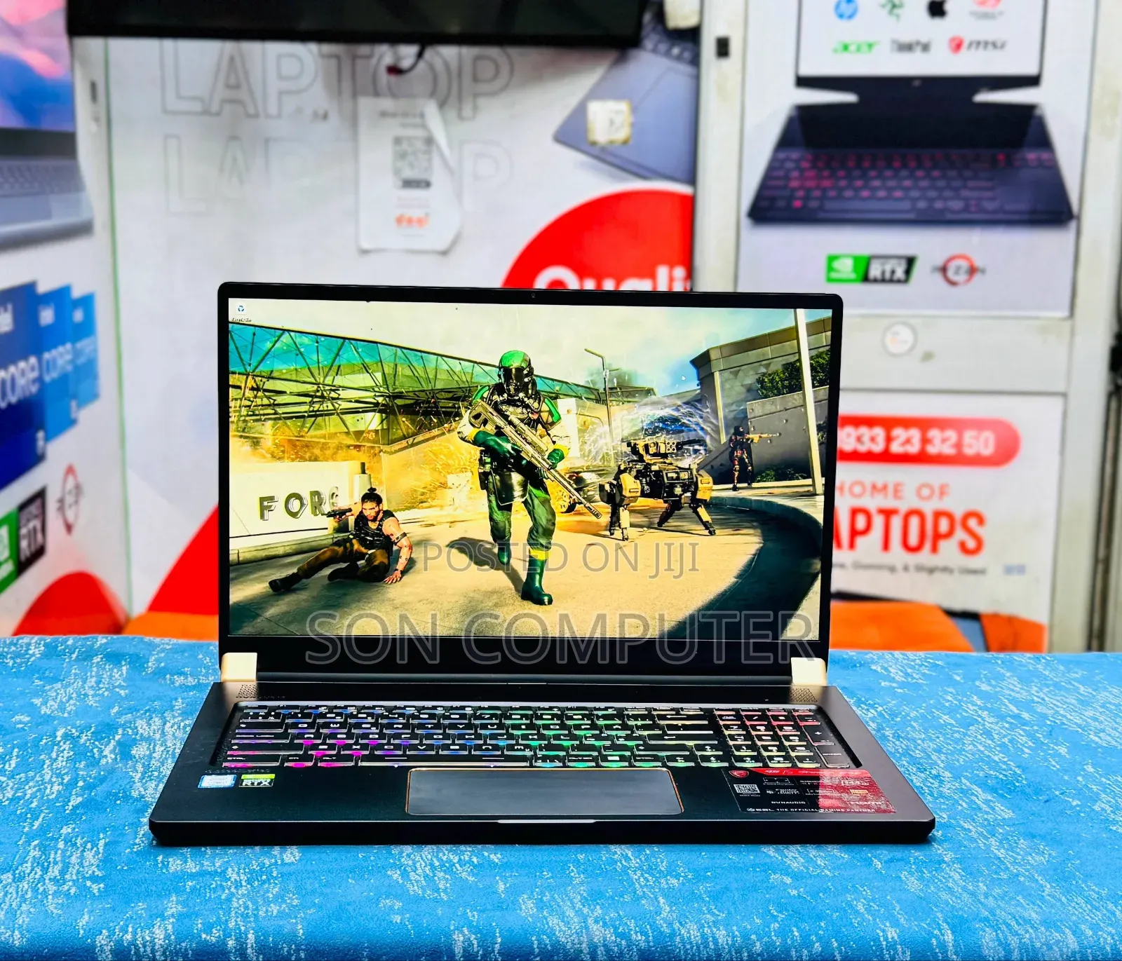 New Laptop MSI GS75 Stealth 16GB Intel Core I7 SSD 512GB