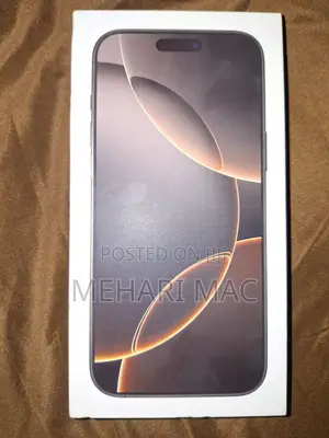 Photo - New Apple iPhone 16 Pro Max 256 GB Black