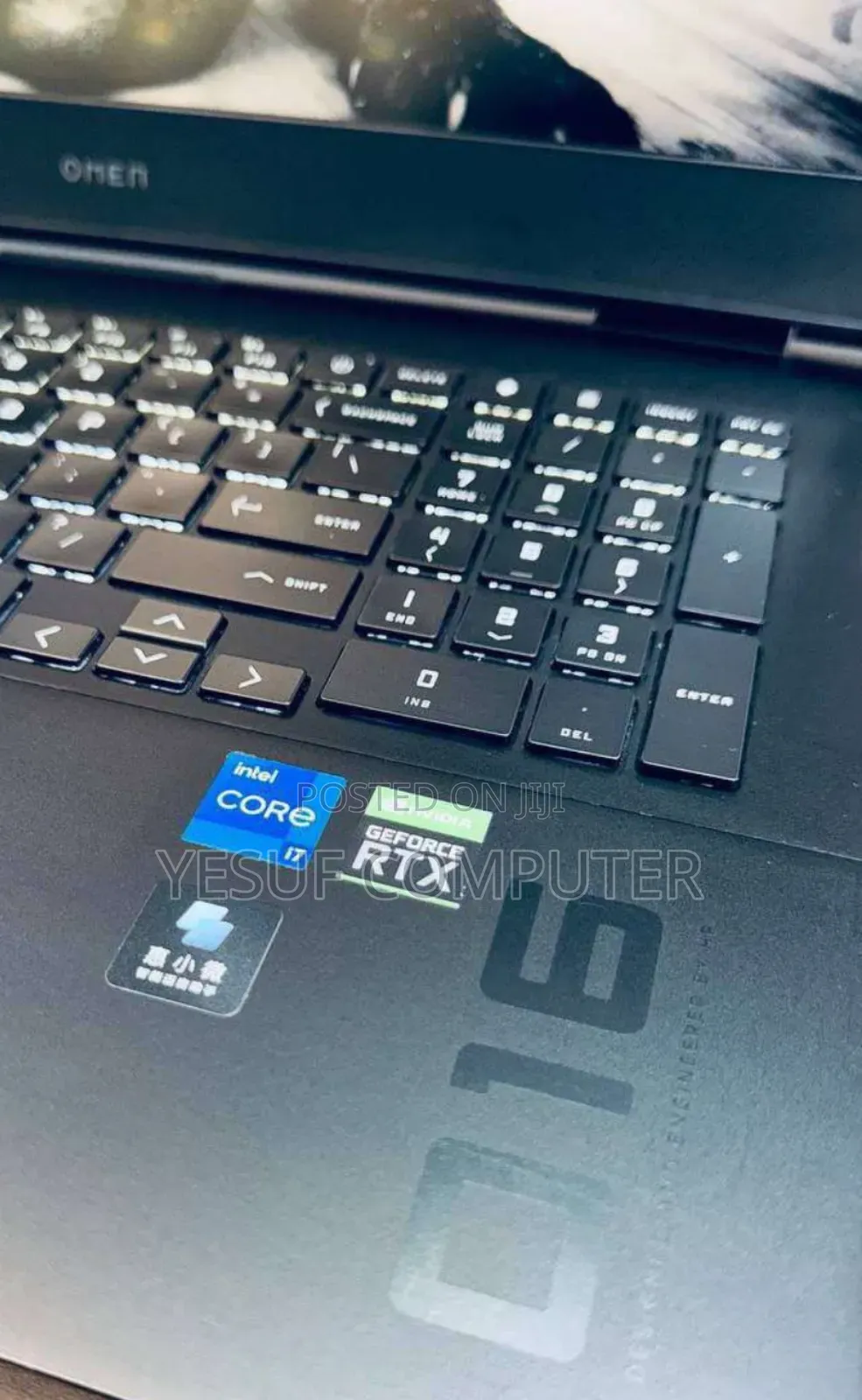 New Laptop HP Omen 15 16GB Intel Core I7 SSD 512GB