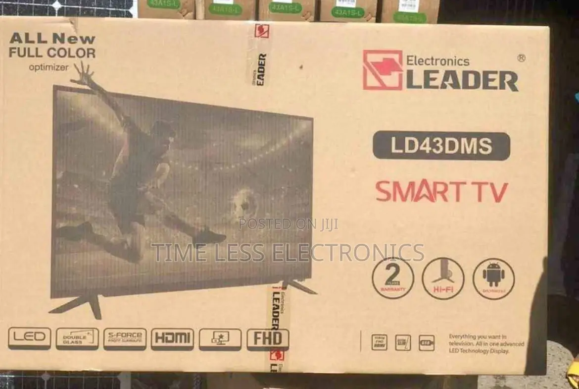 Leader 43” Smart Tv – Compact, Stylish Smart!
