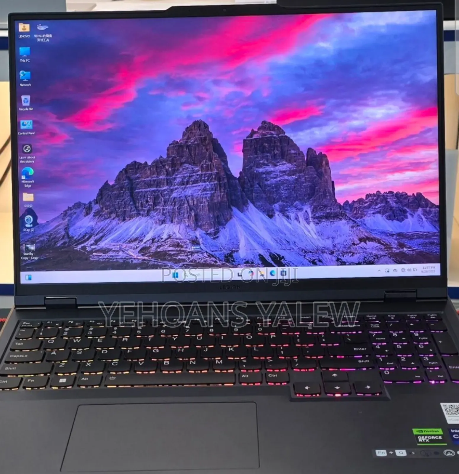 New Laptop Lenovo Legion 5 16GB Intel Core I9 SSD 1T