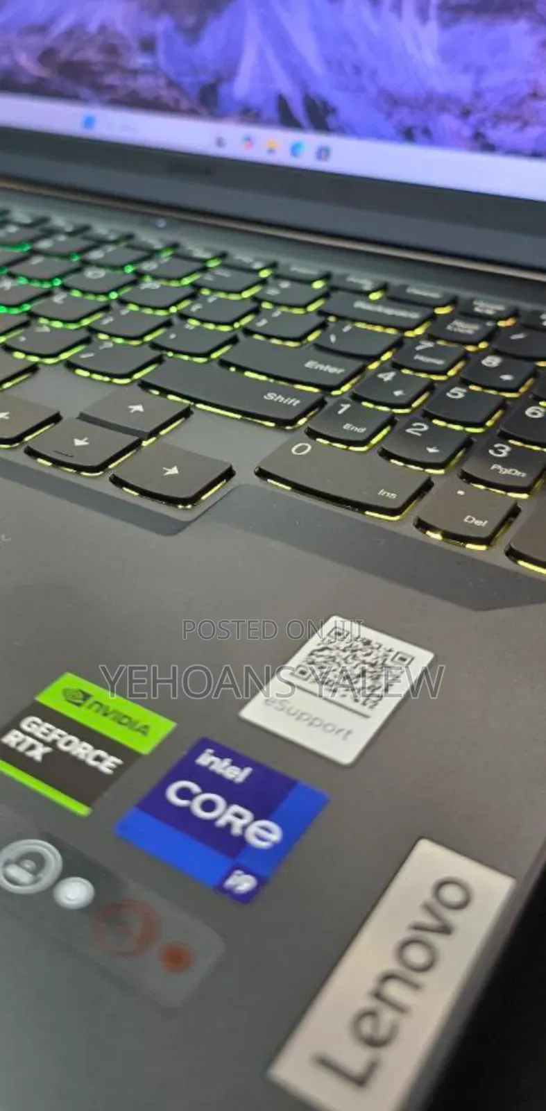 New Laptop Lenovo Legion 5 16GB Intel Core I9 SSD 1T