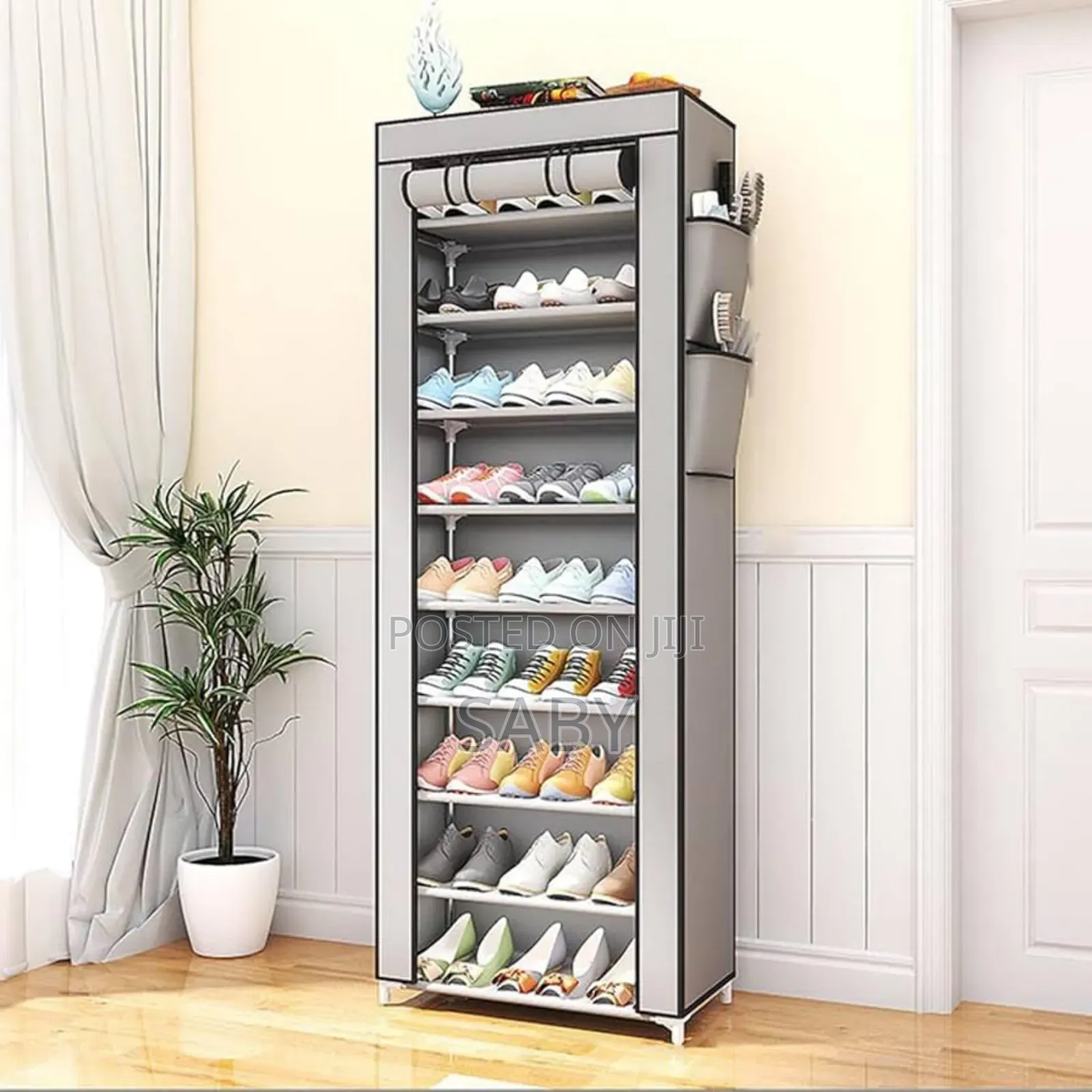 9 Tier Shoes Cabinet