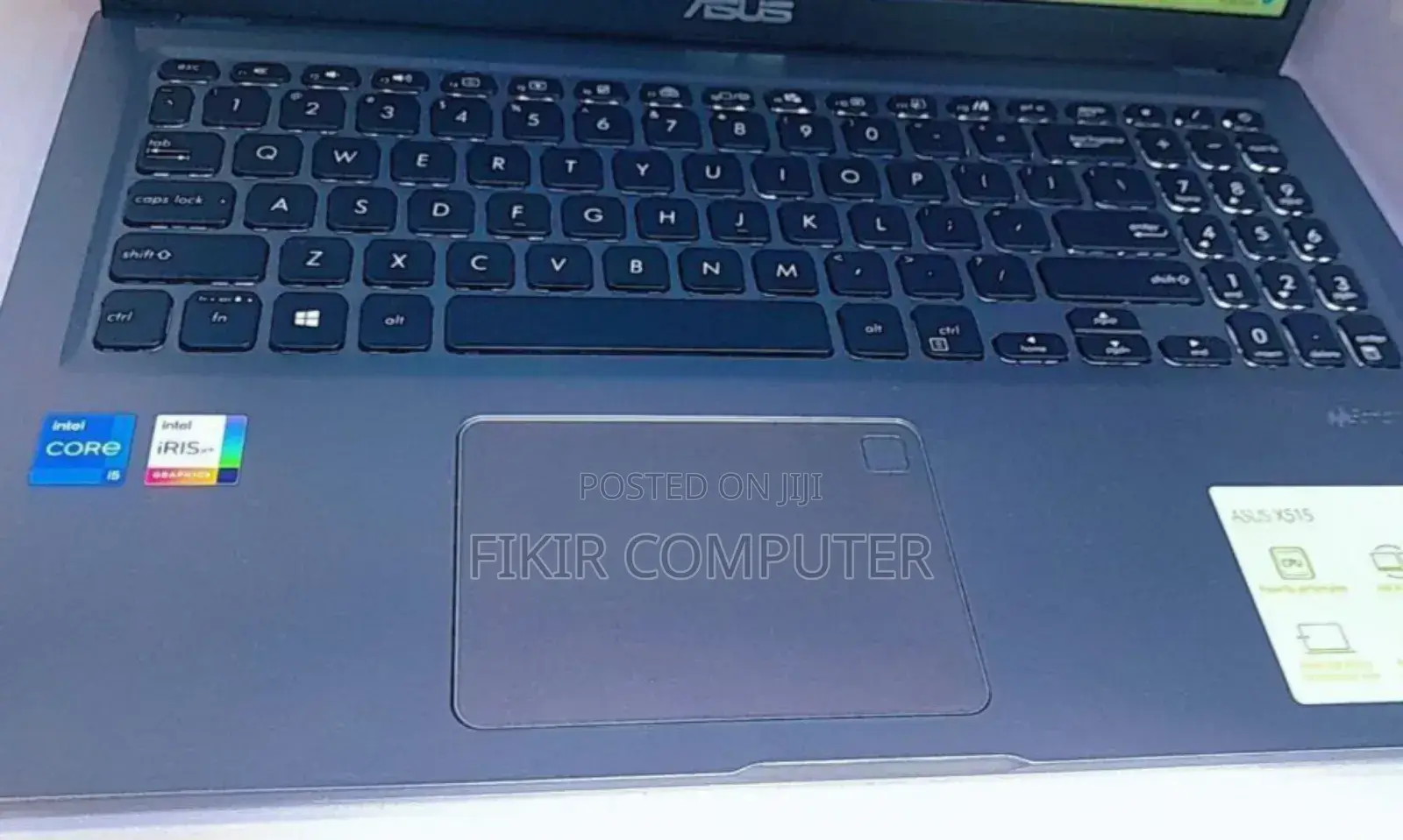 New Laptop Asus VivoBook 15 X505BA 8GB Intel Core I5 SSD 512GB
