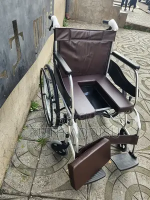 Wheelchair Foldable鳵了with Toilet Wheelchair晁了wheelchair Commode New