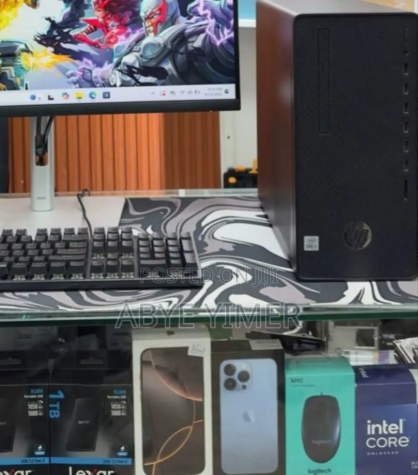 New Desktop Computer HP 200 G4 8GB Intel Core I7 SSD 512GB