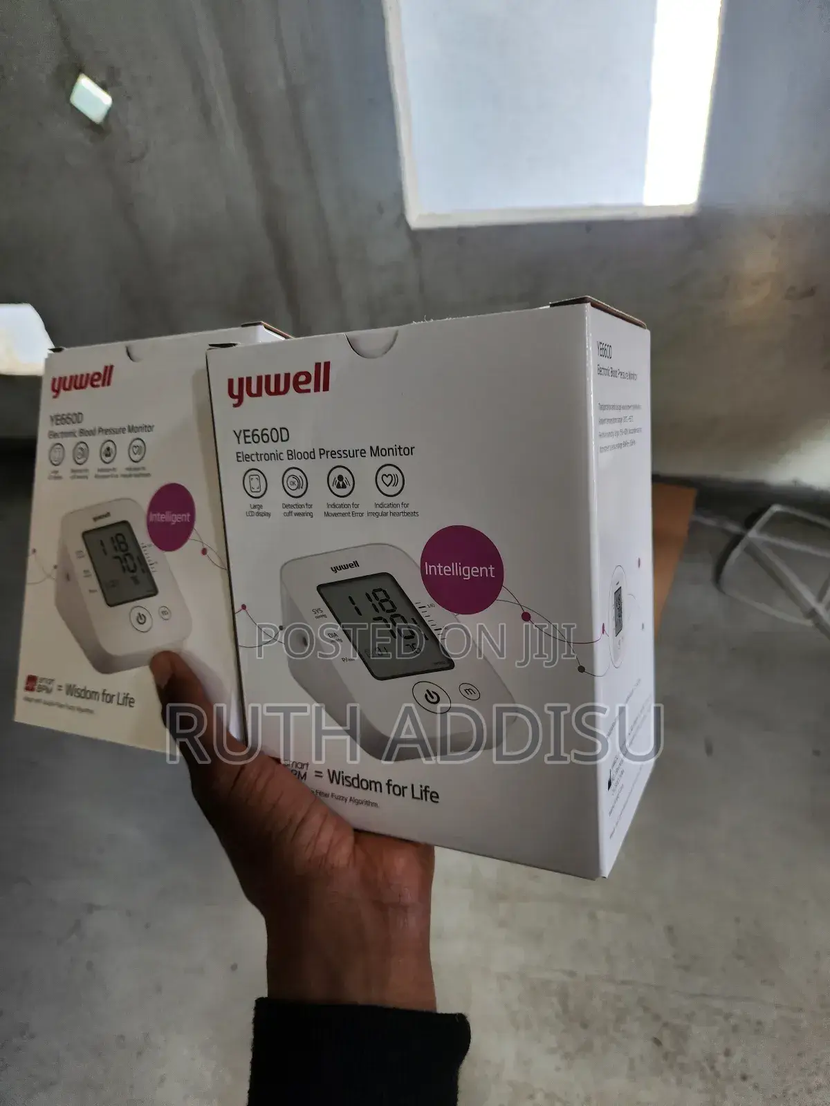 Digital Blood Pressure Monitor鳵就medical Yuwell Blood Pressuer Monitor