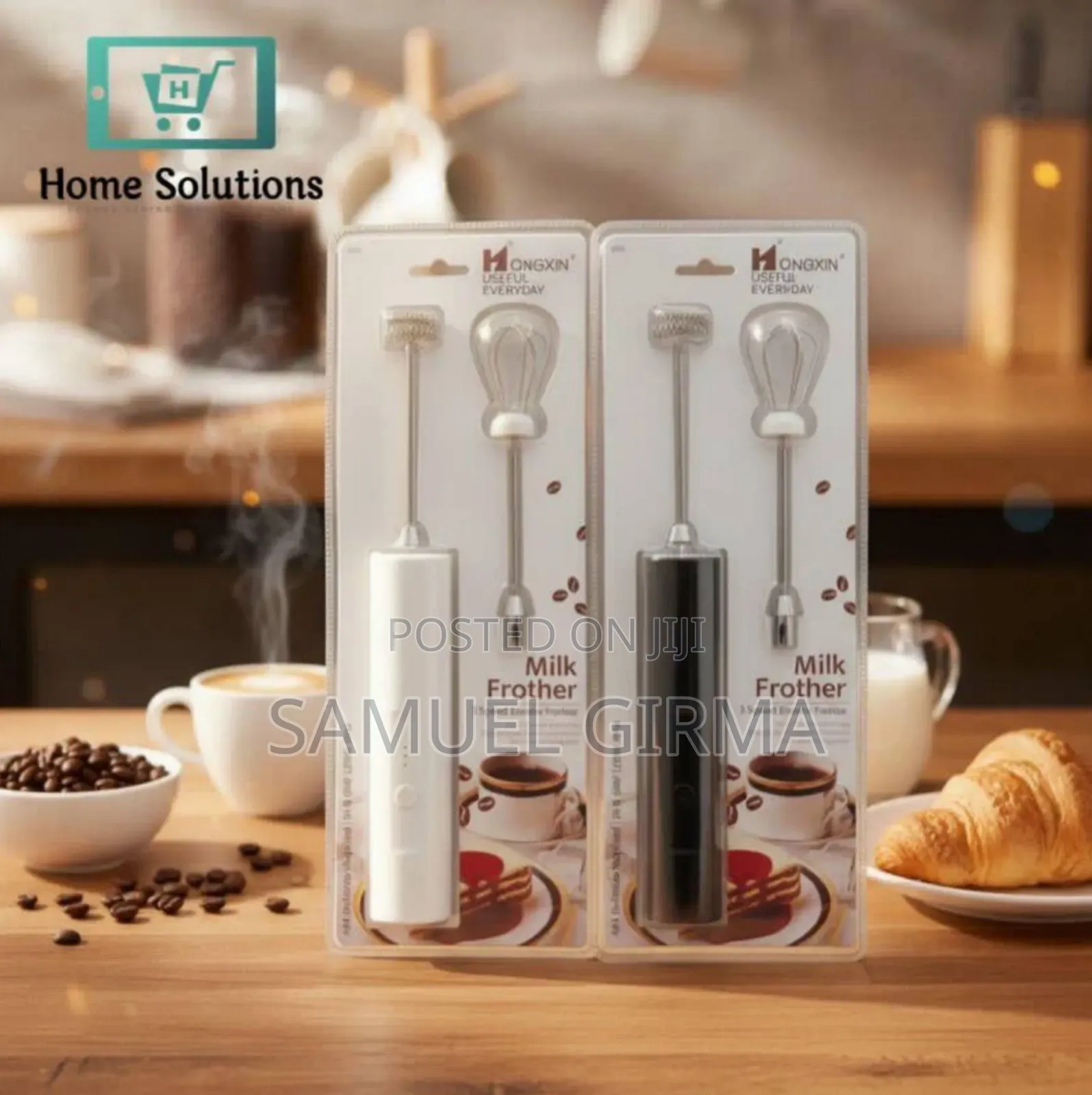 Milk Frother
Multi Function Use, Egg Beater, Milk Bubble Machine, Etc