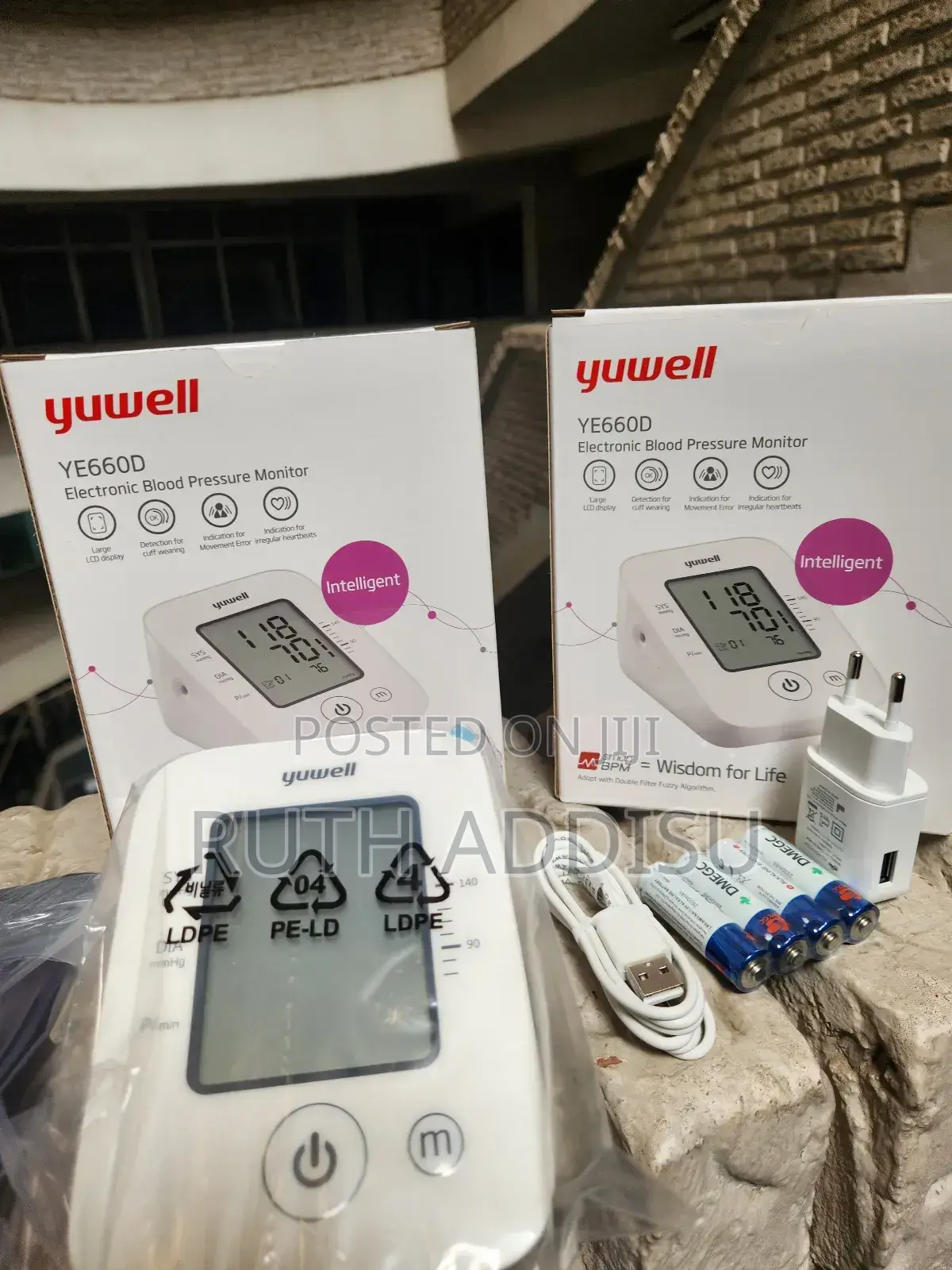 Yuwell Medical Blood Pressure Monitor昲我brand New Blood Pressuer Monito