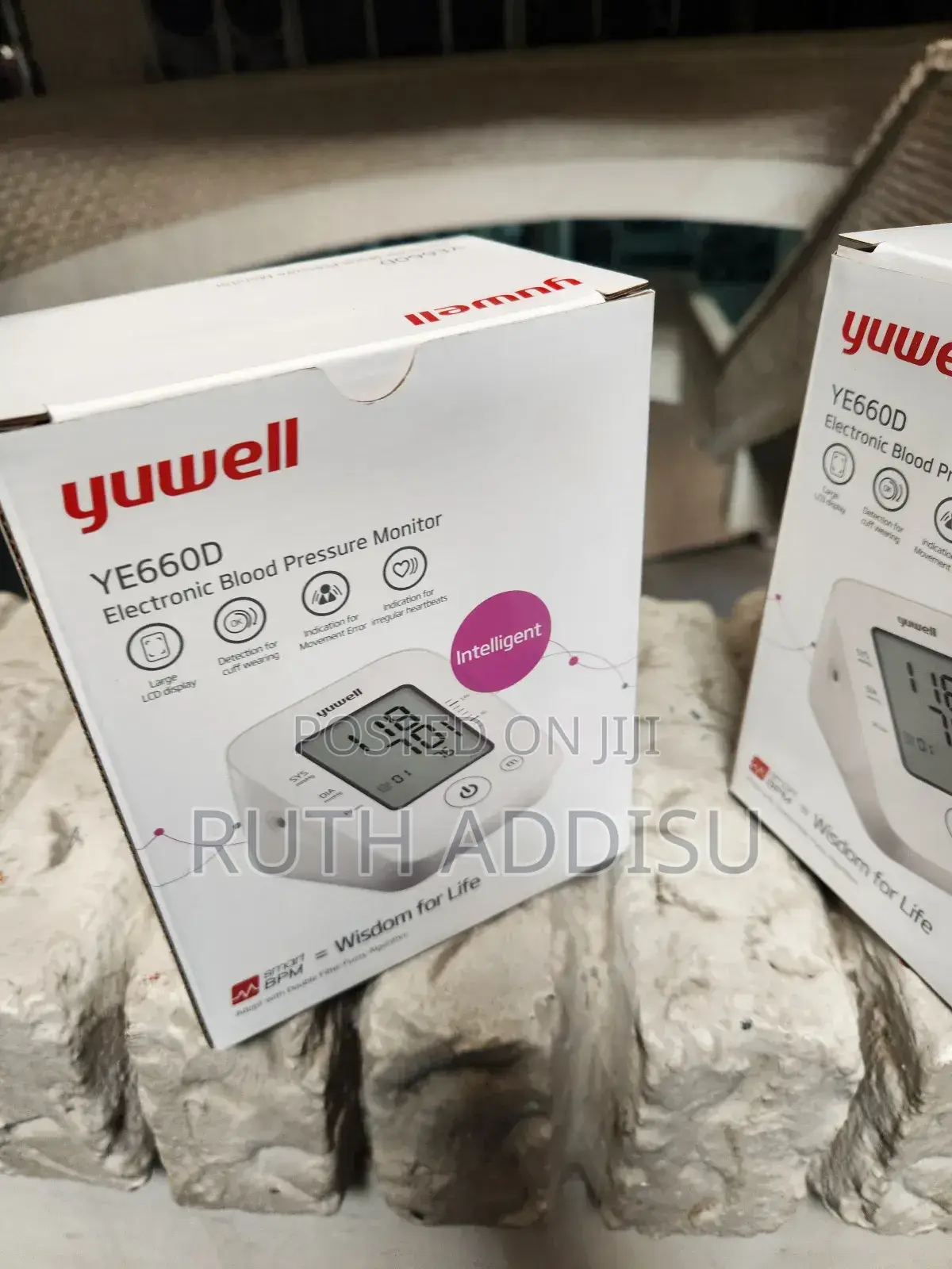 Yuwell Blood Pressure Monitor奢侈brand New Safe to Use at Home Bp Monito
