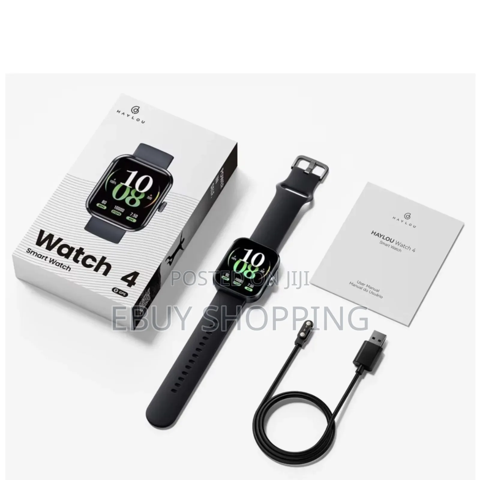 Haylou Watch 4: 120+ Sport Modes Ip68 Water Resistance