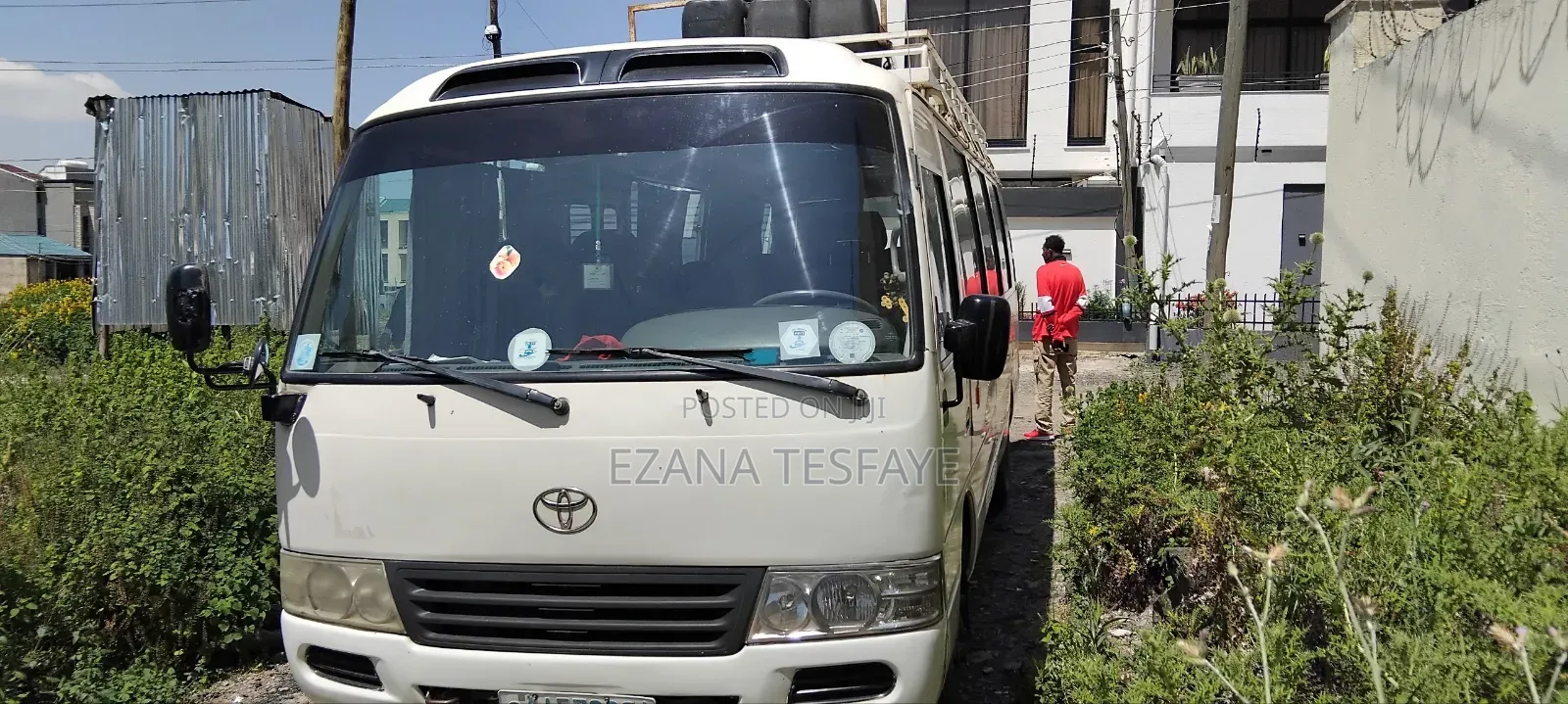 Toyota Coaster 2010 White