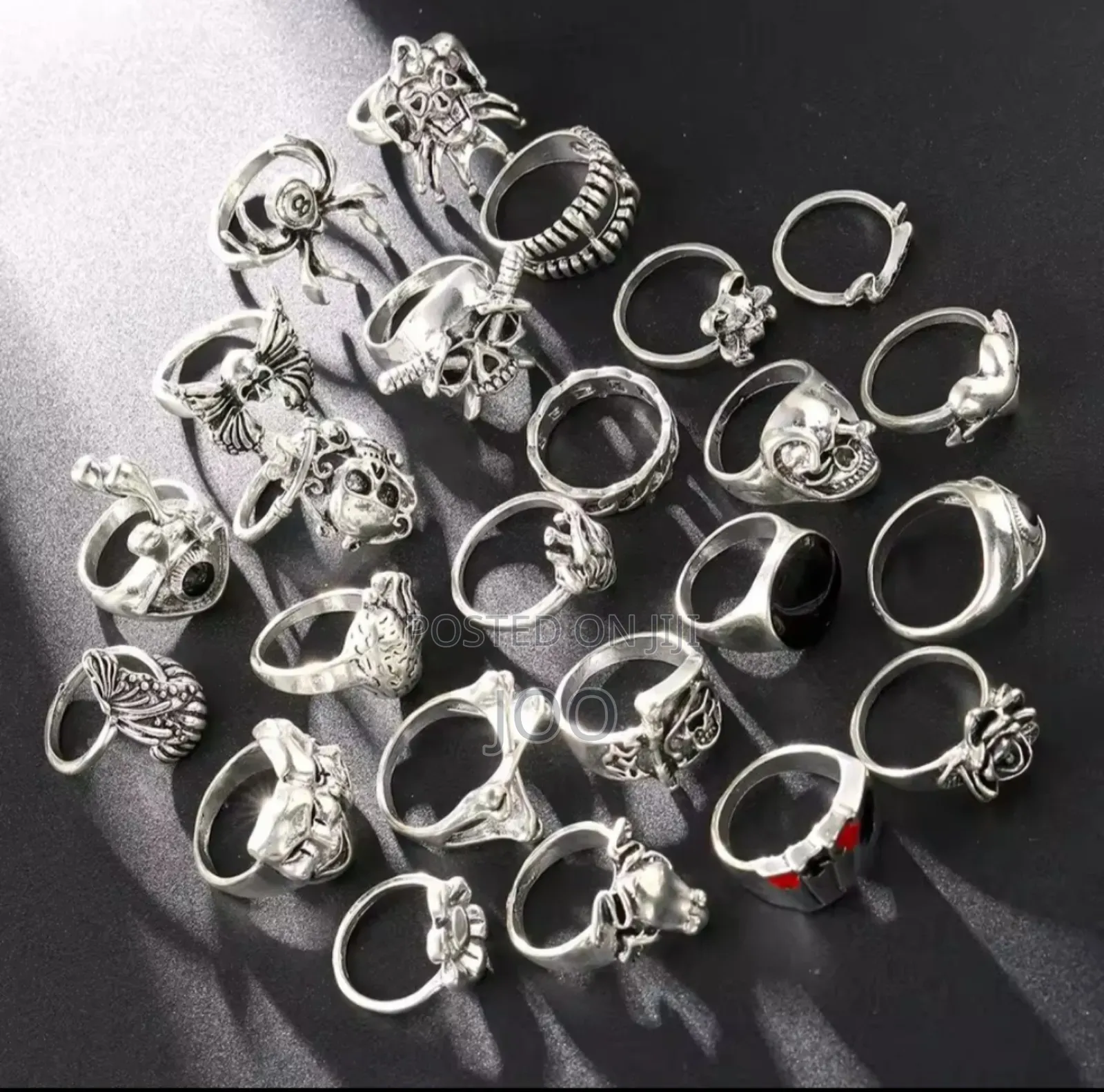 Gothic Punk Rings