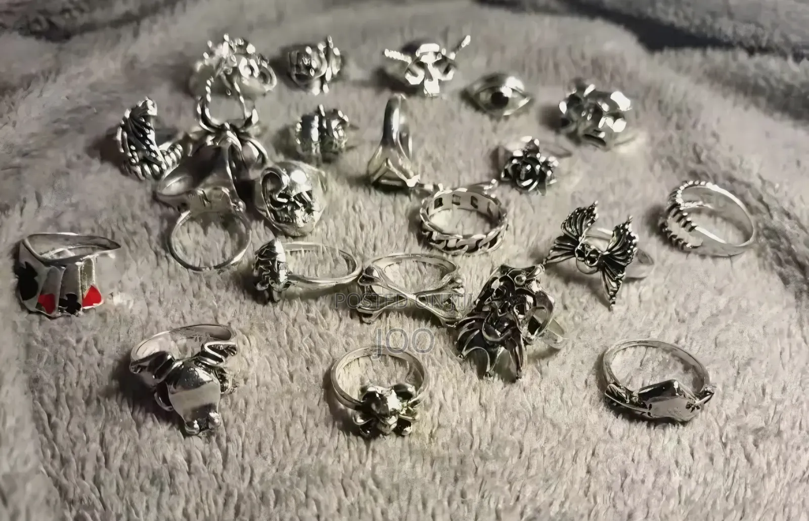 Gothic Punk Rings