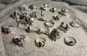 Gothic Punk Rings