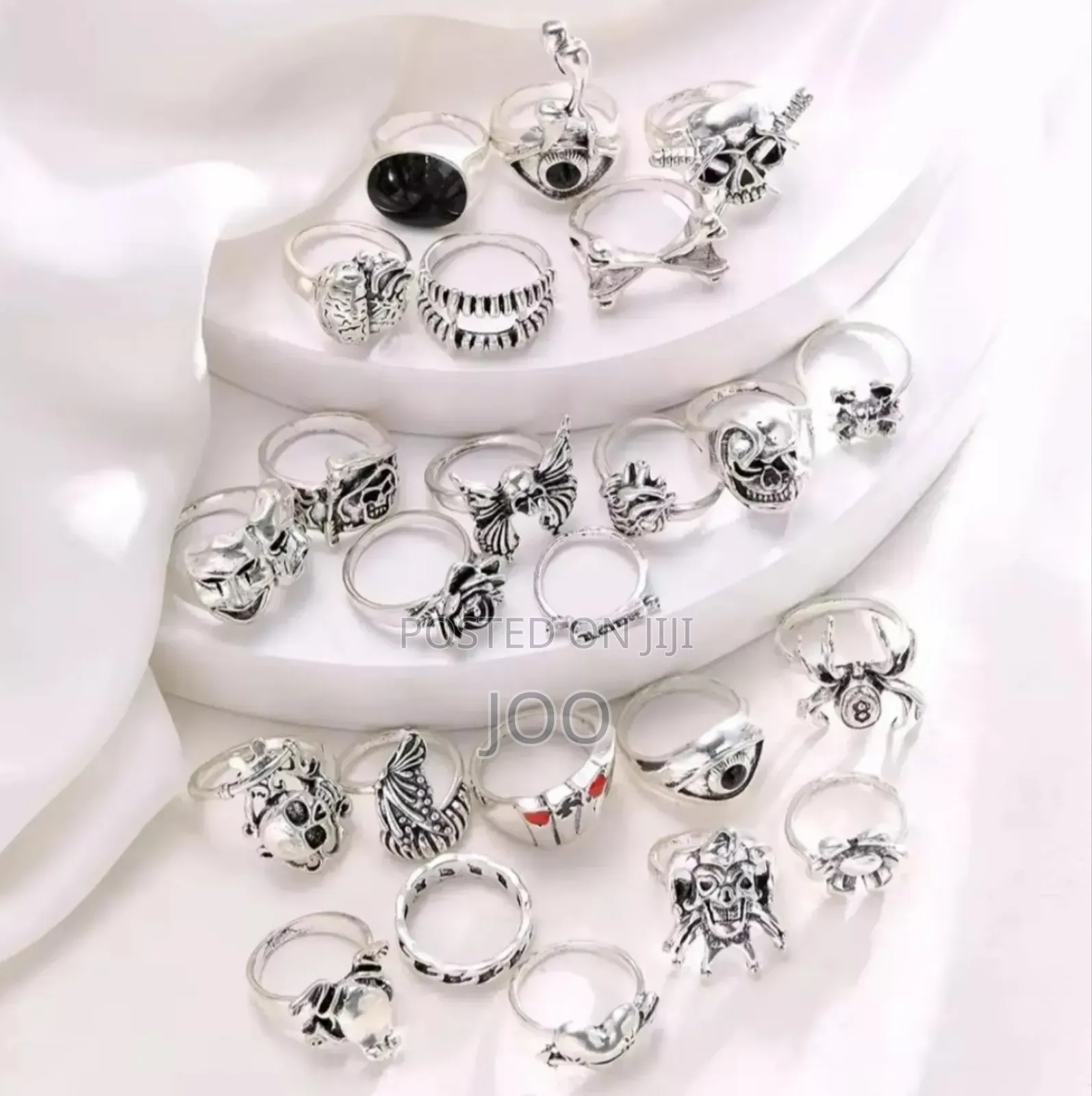 Gothic Punk Rings