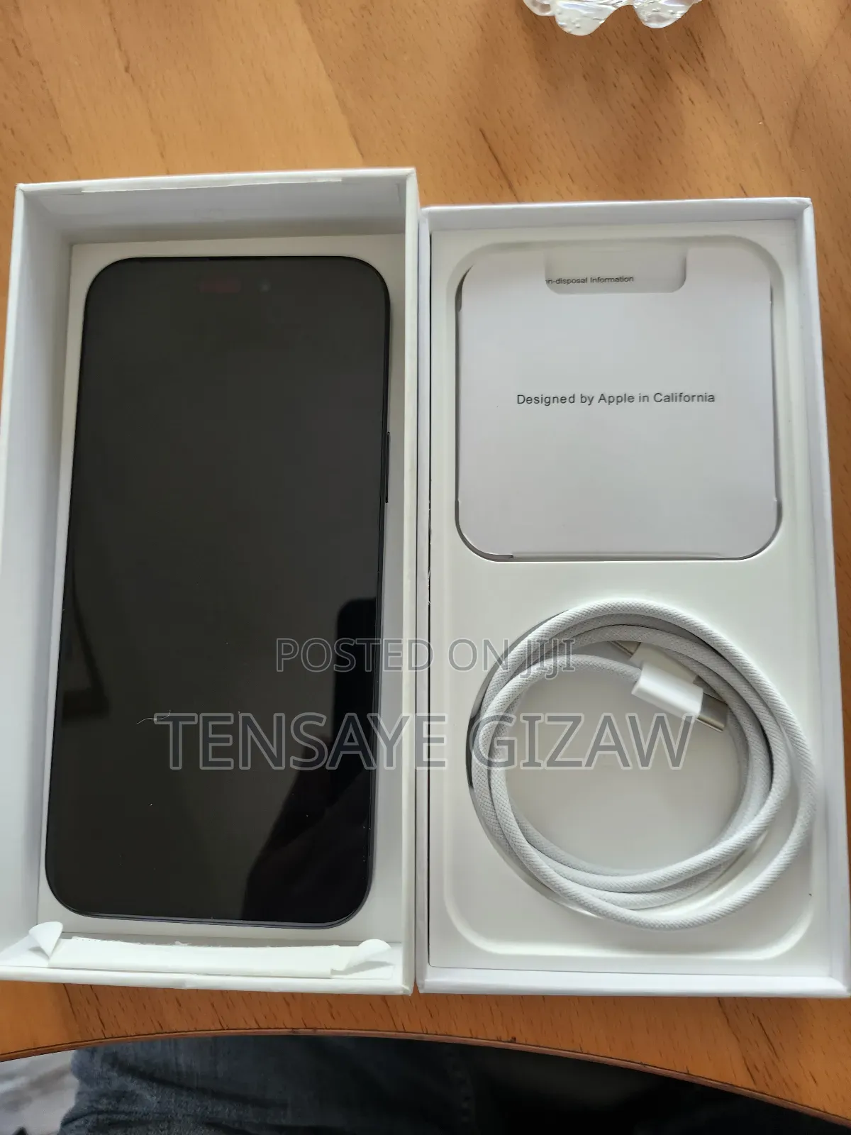 New Apple iPhone 15 Plus 128 GB Black