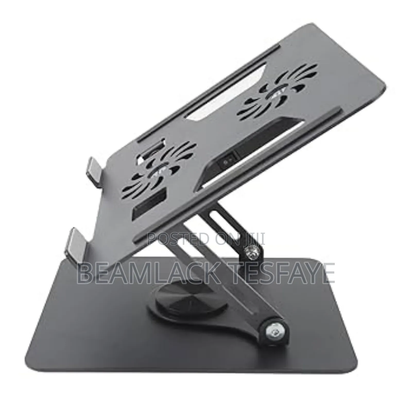 Stepless Adjustable Laptop Stand With Fan
