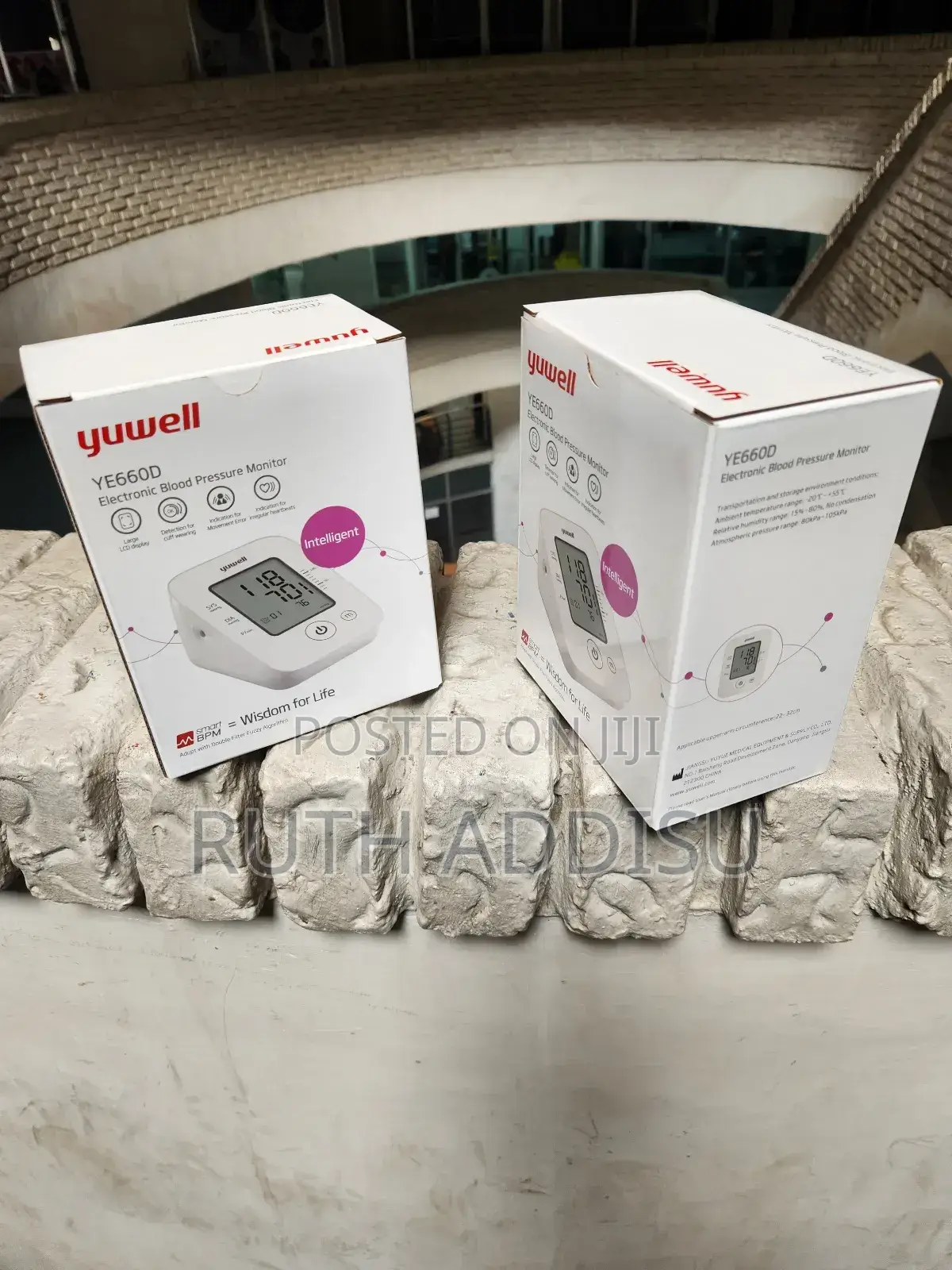 Yuwell Medical Blood Pressure Monitor痲你digital Important Blood Pressur