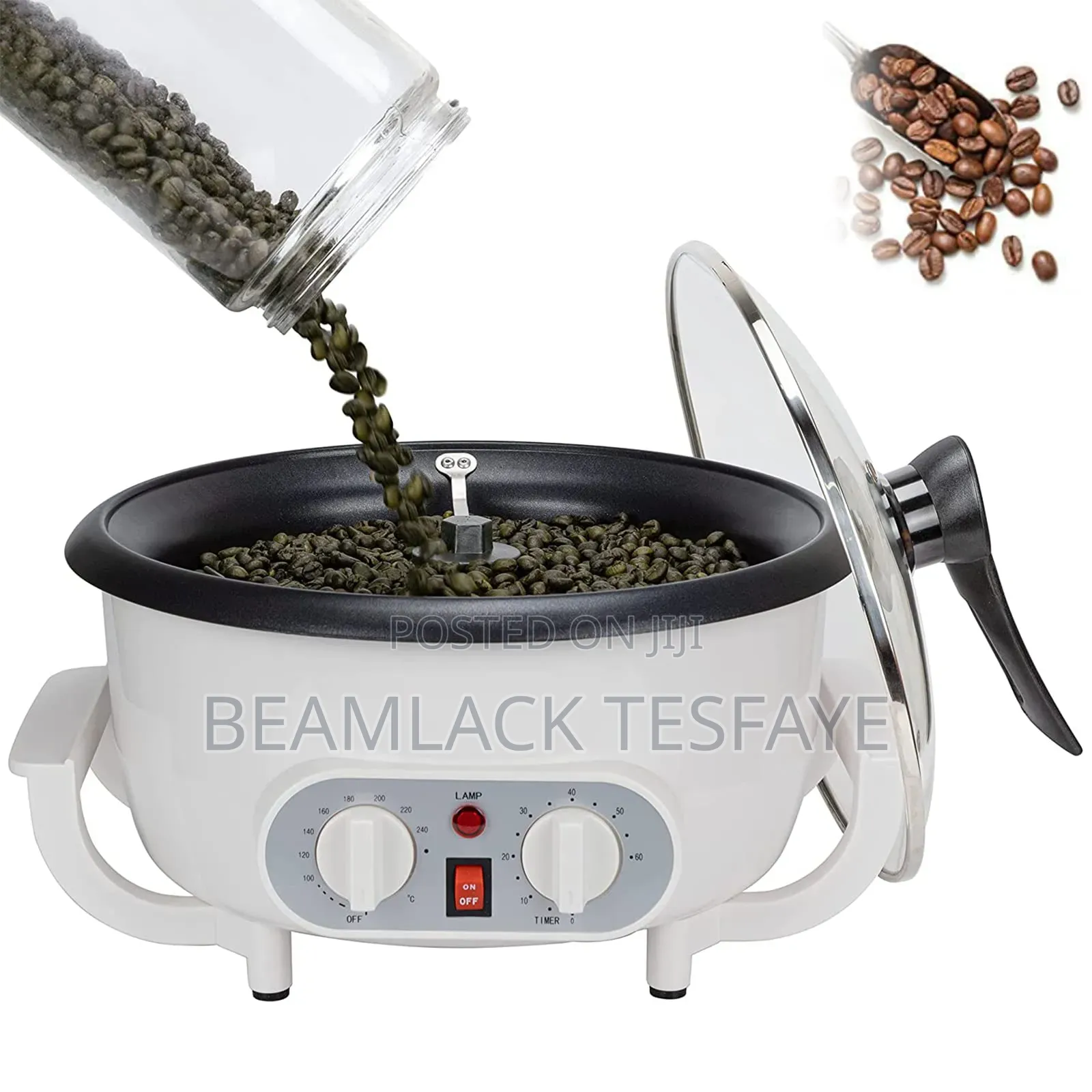 የቡና፣የፈንዲሻ እና ለተለያዬ ነገር መቁያ ማሽን