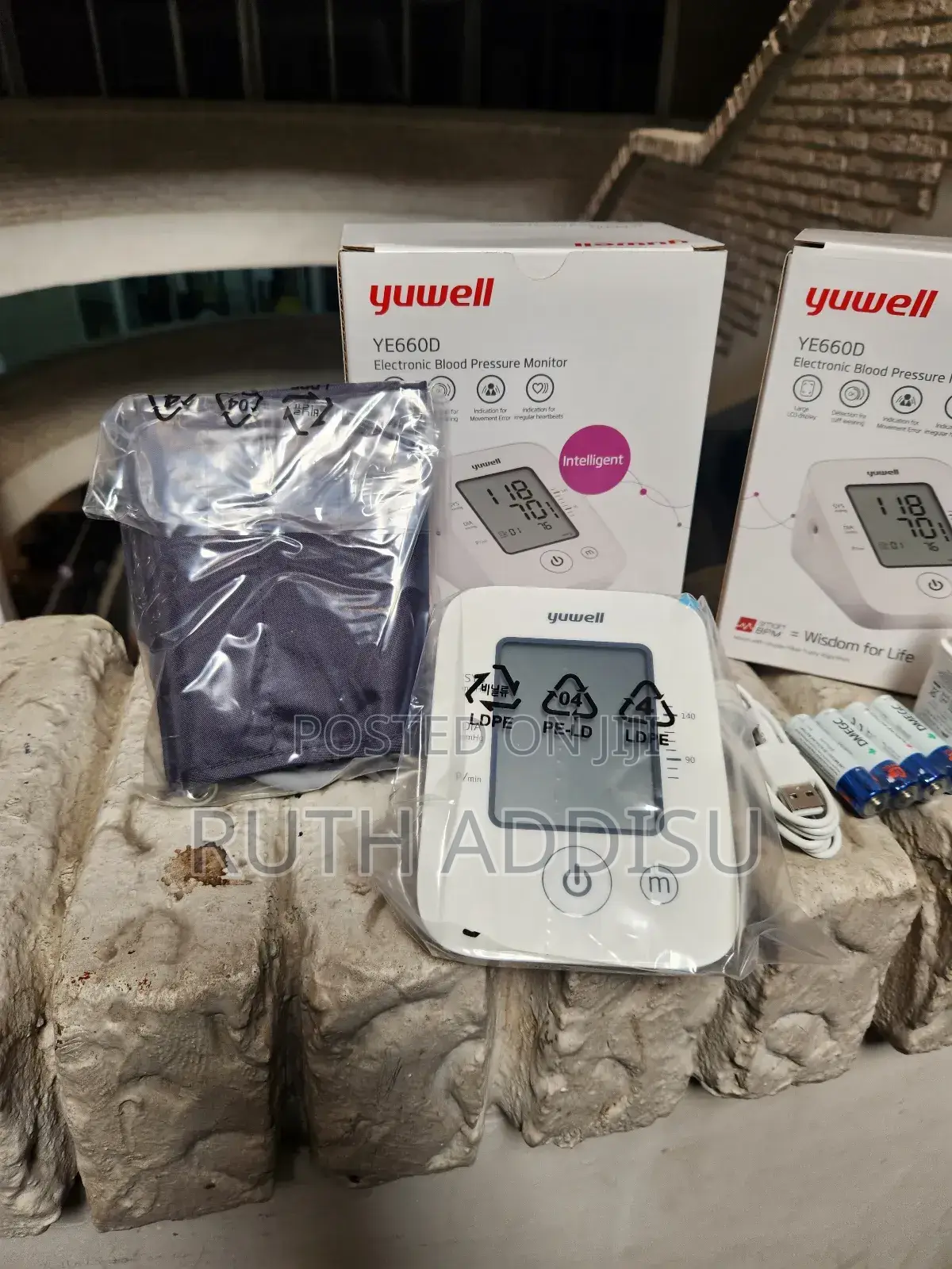 Yuwell Digital Blood Pressure Monitor老師medical Blood Pressure Monitor