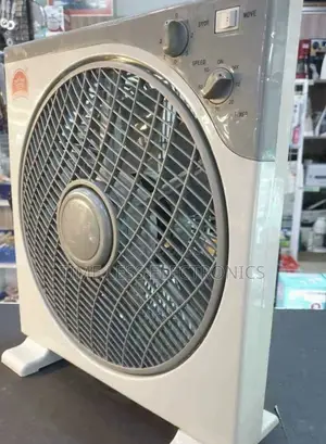 Changli Crown 12” Plastic Box Fan – 3-speed Cooling!