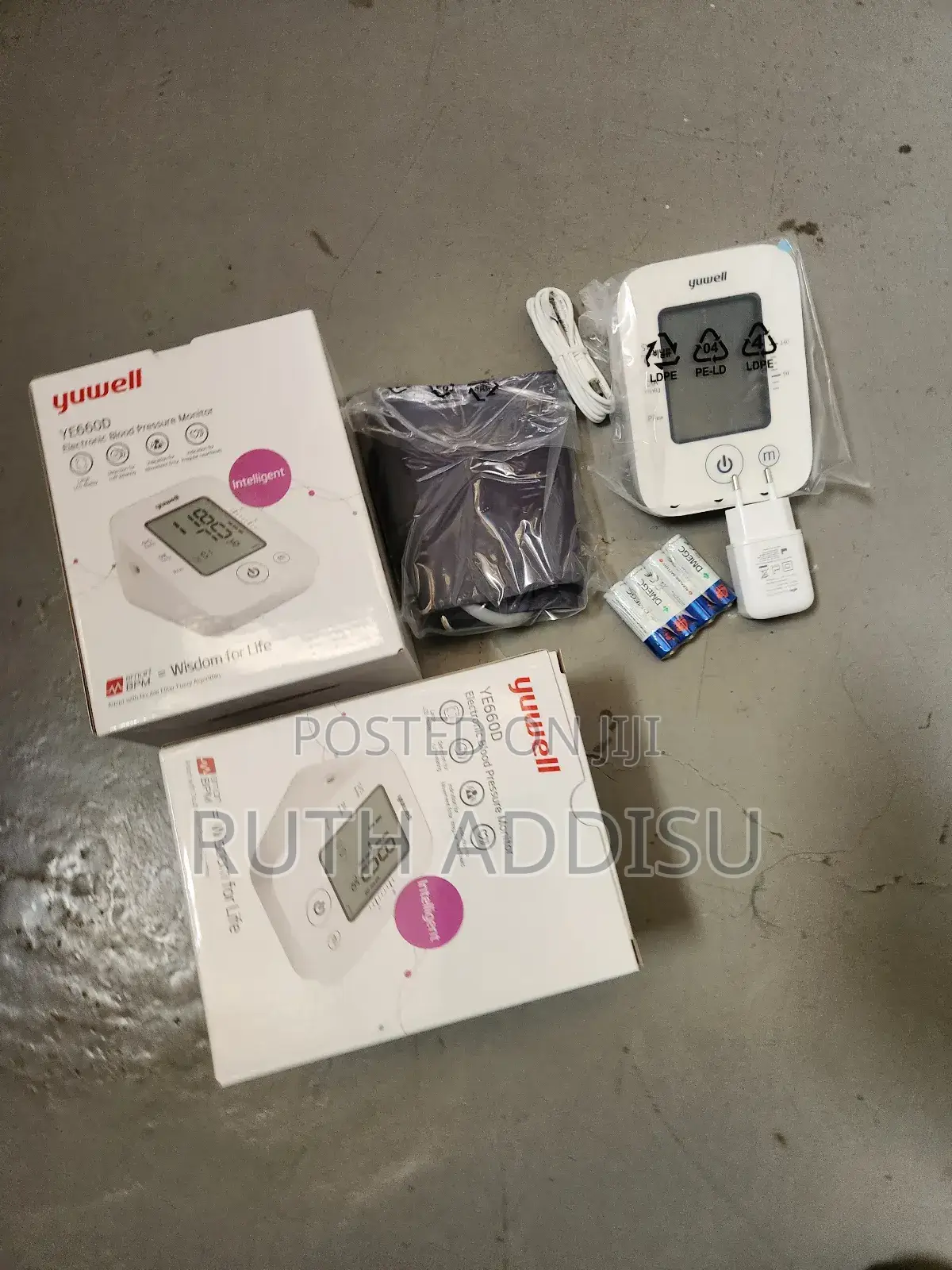 Yuwell Blood Pressure Monitor建設medical Bp Monitor Rechargable Battery