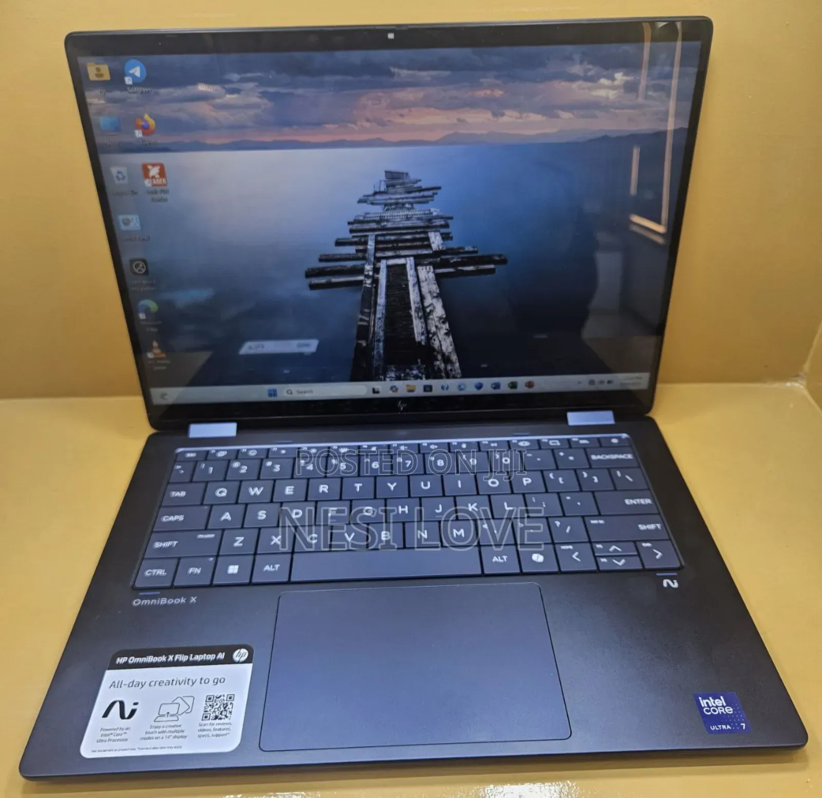 New Laptop HP OmniBook X Flip 14" 16GB Intel Core Ultra 7 SSD 1T