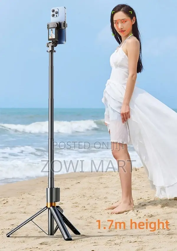 Cl07 Screen Projection Selfie Stick Tripod Remote