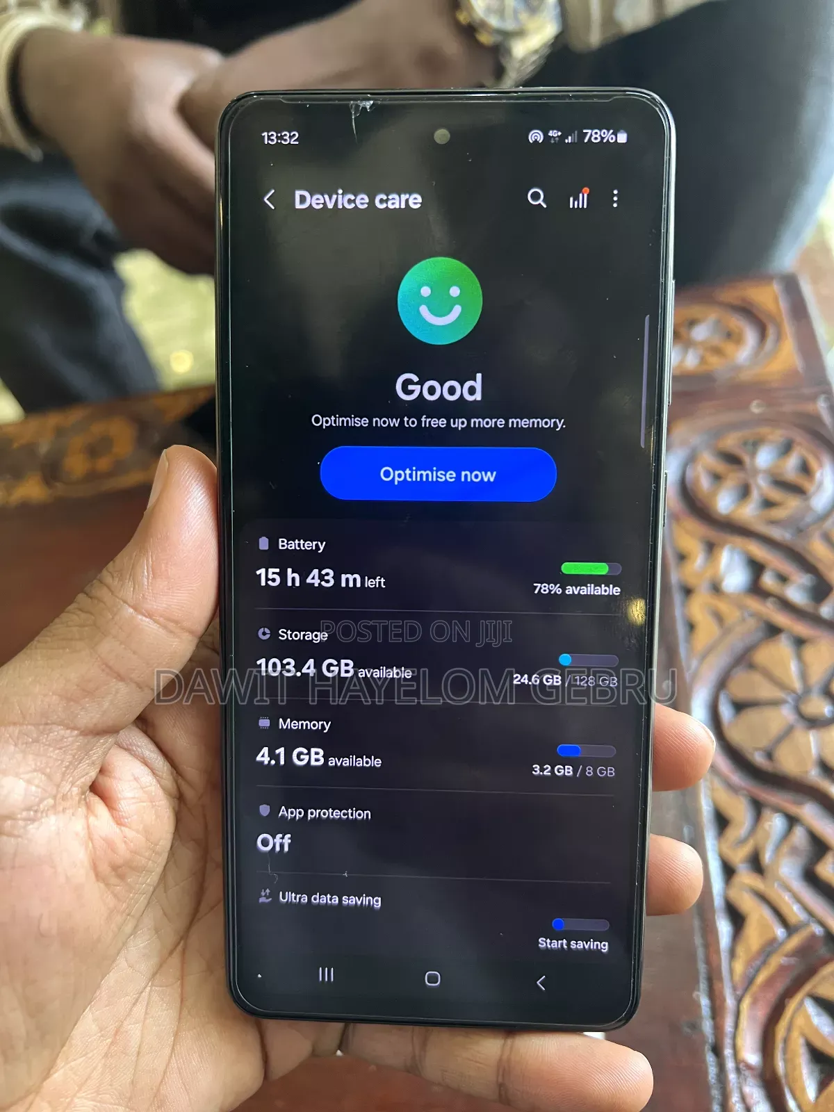 Samsung Galaxy A52 128 GB Black