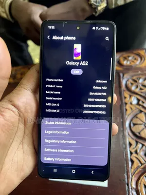 Samsung Galaxy A52 128 GB Black