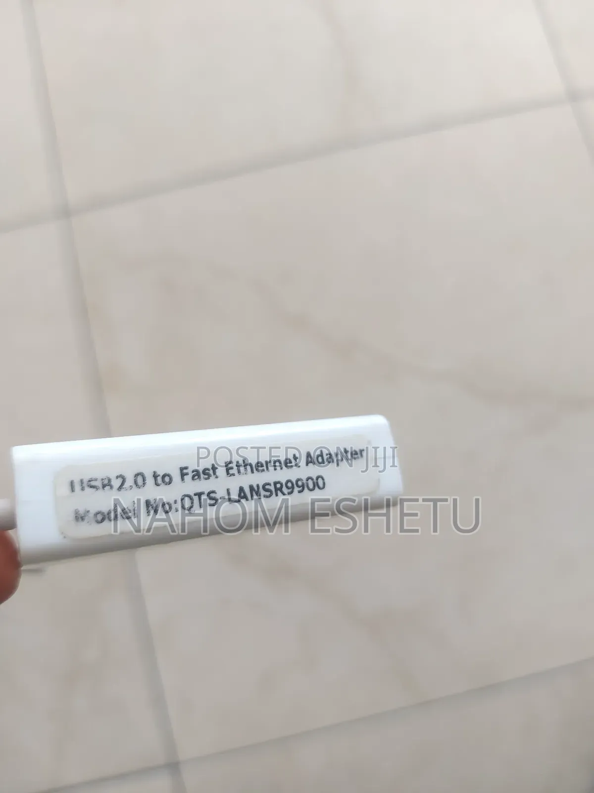 Usb2 to Fast Ethernet Adapter