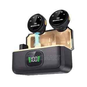 Photo - Q8 Wireless Lavalier Mic Dual Magnetic Clip-on With Display