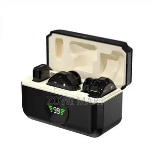 Q8 Wireless Lavalier Mic Dual Magnetic Clip-on With Display