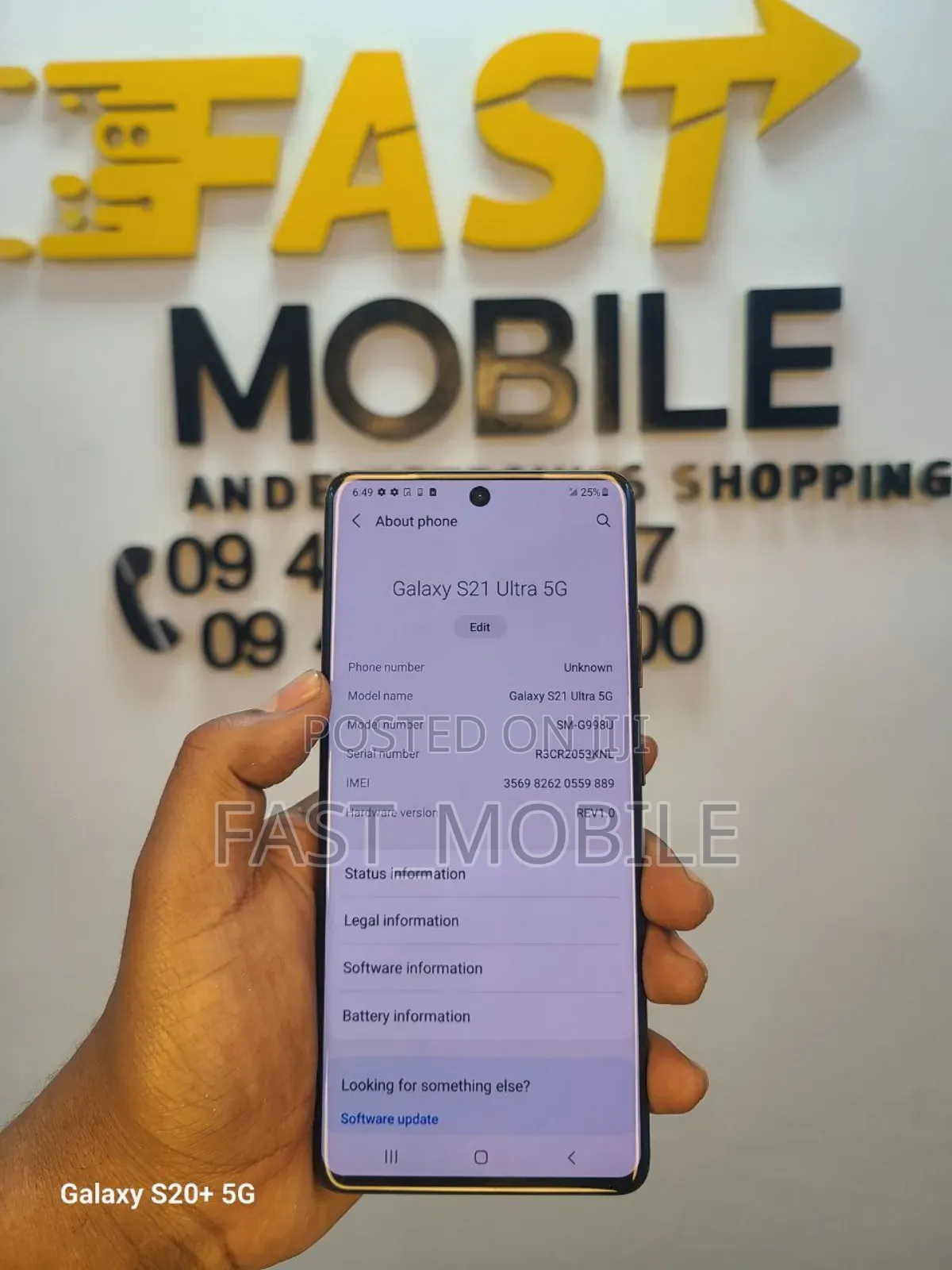 Samsung Galaxy S21 Ultra 5G 128 GB Black