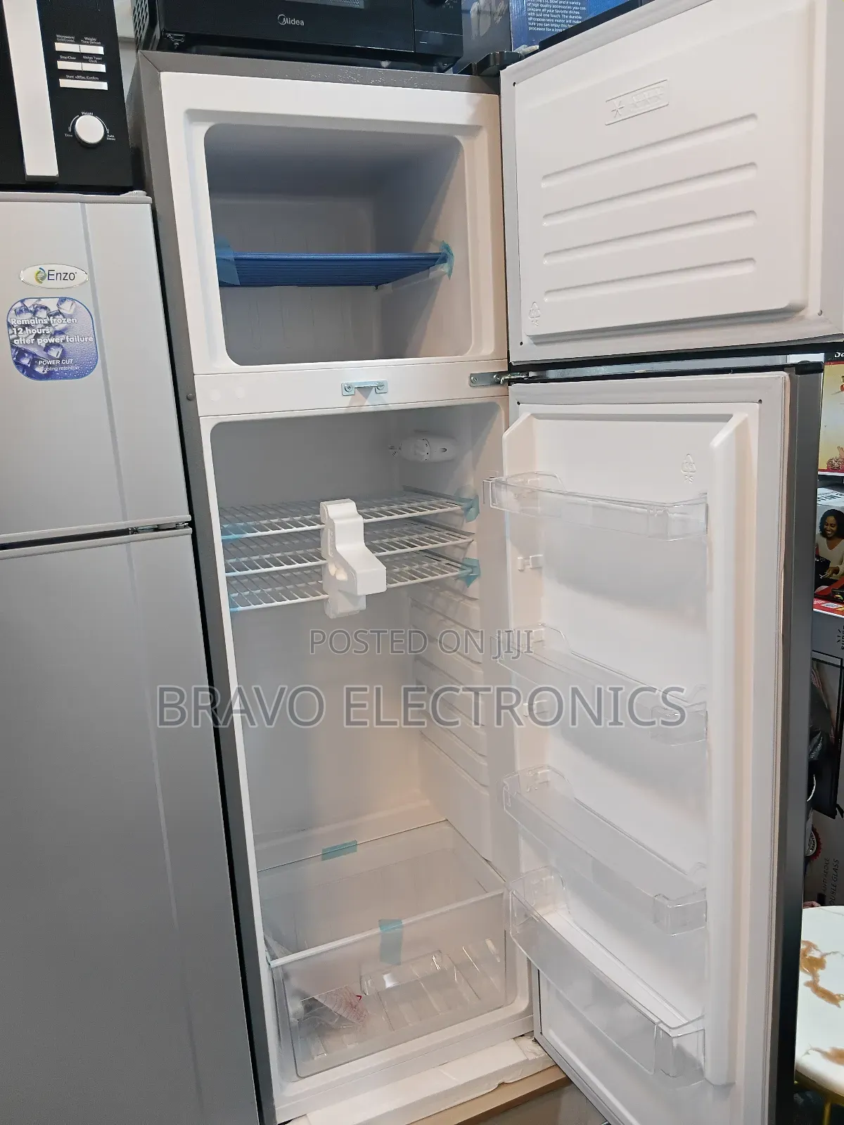 Cool Refrigerator 410l – Dark Gray 2025 New Mode